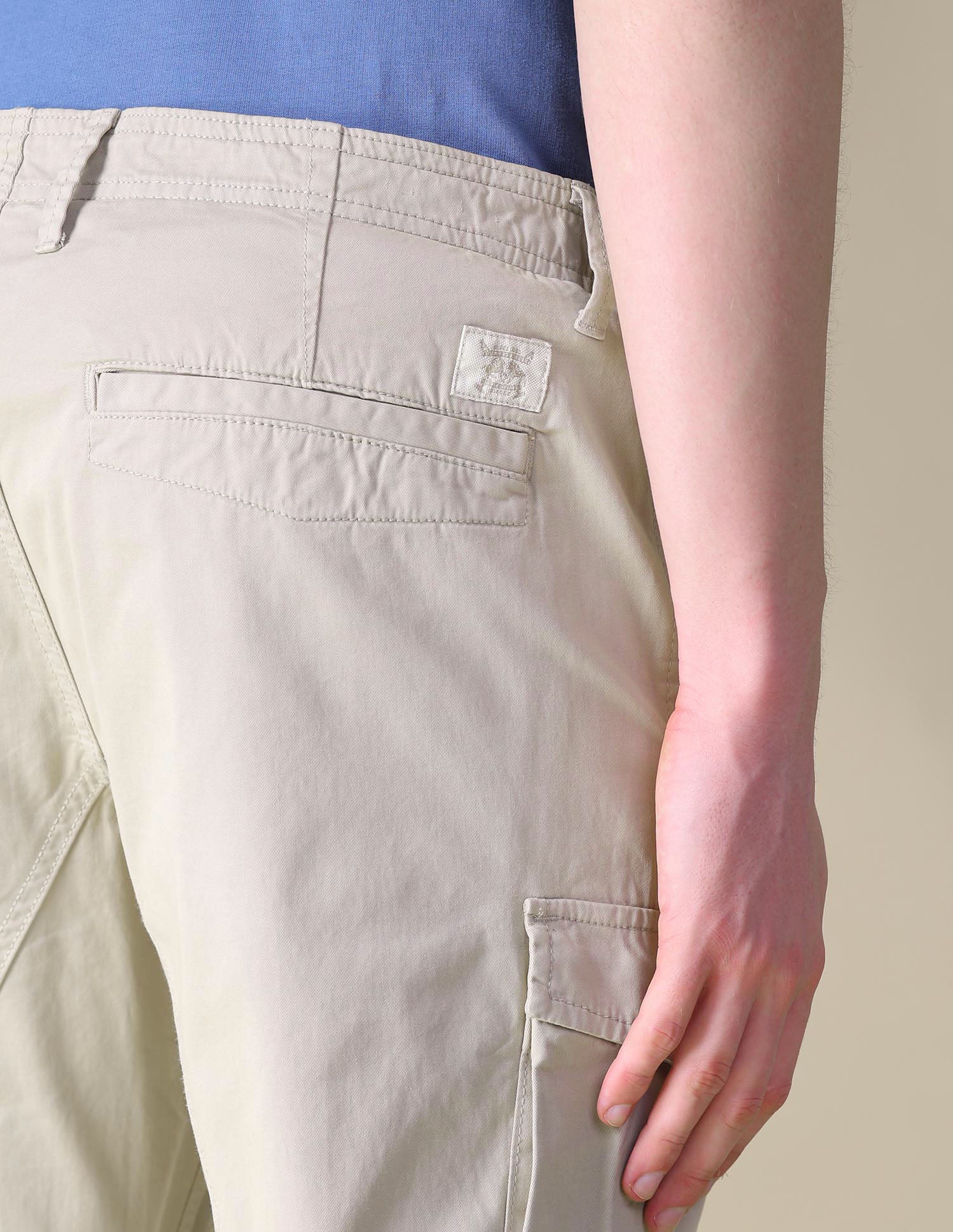 Twill Regular Fit Cargos Beige - U.S. POLO ASSN. | Large