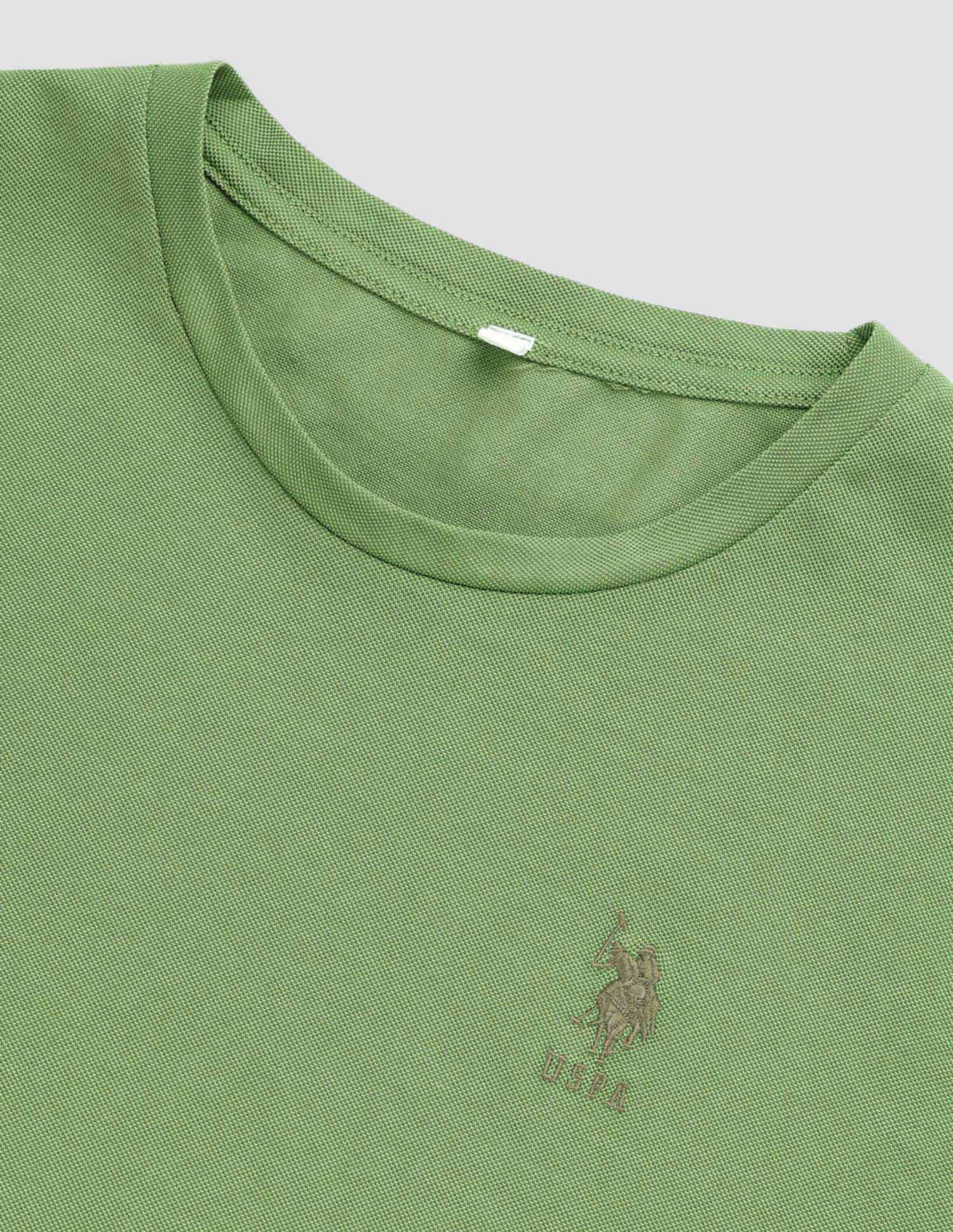 Solid Comfort Fit  Loungewear T-Shirt Raw Umber - U.S. POLO ASSN. | Large