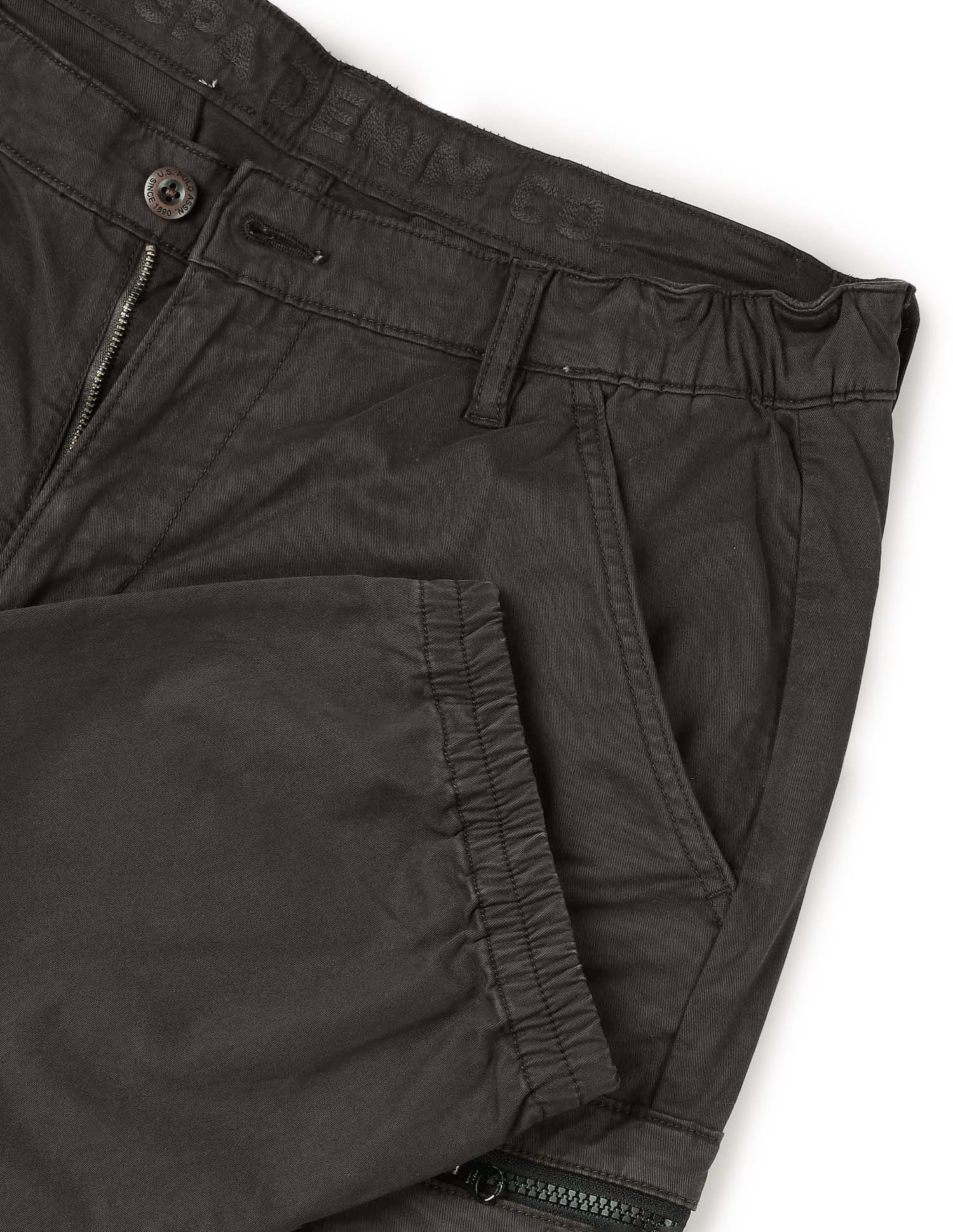 Mid Rise Regular Fit Cargos Choco - U.S. POLO ASSN. | Large