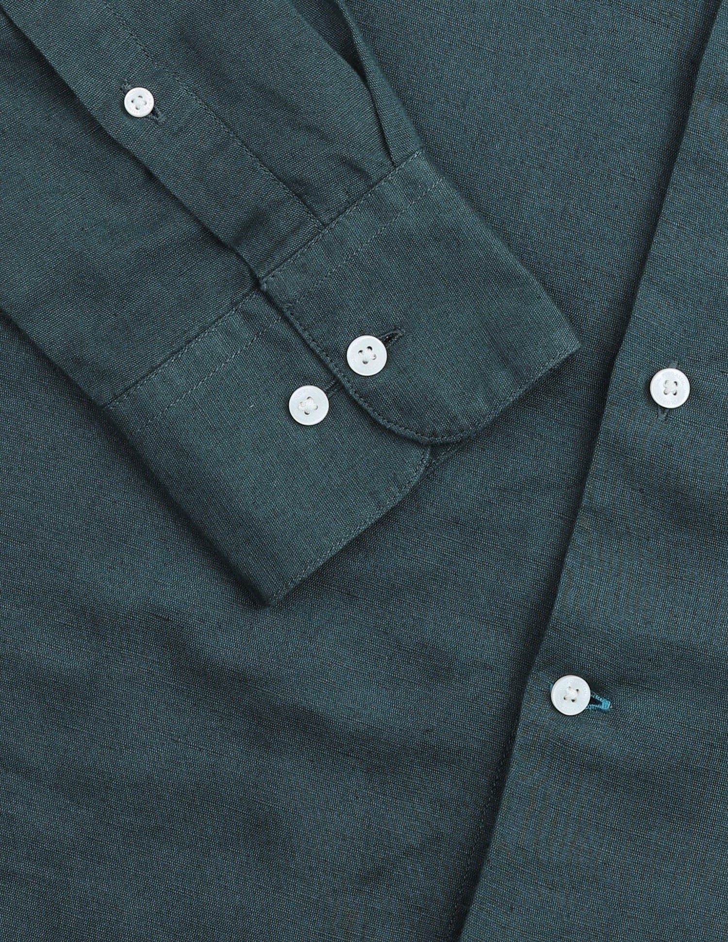 Solid Tailored Fit Shirt Blue - U.S. Polo Assn. India | Large