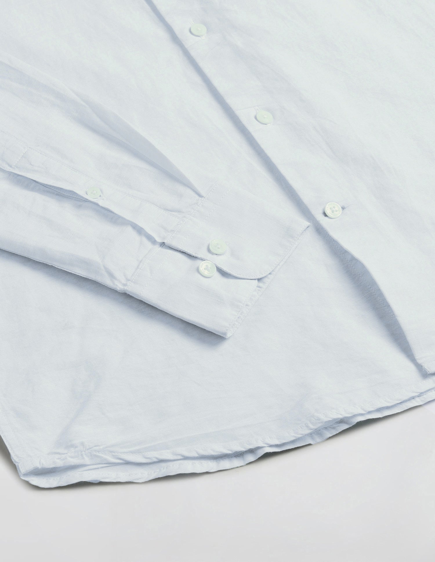 Regular Fit Solid Shirt Light Blue - U.S. Polo Assn. India | Large