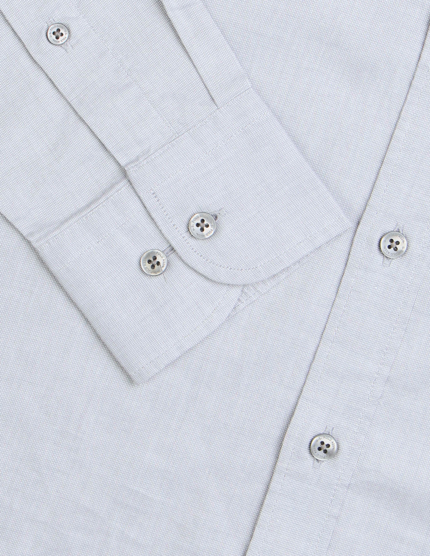 Solid Tailored Fit Shirt Grey - U.S. Polo Assn. India | Large