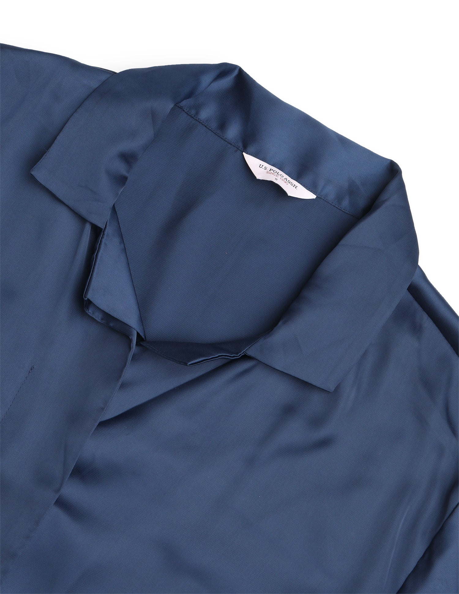 Solid Relaxed Fit Shirt Navy - U.S. Polo Assn. India | Large