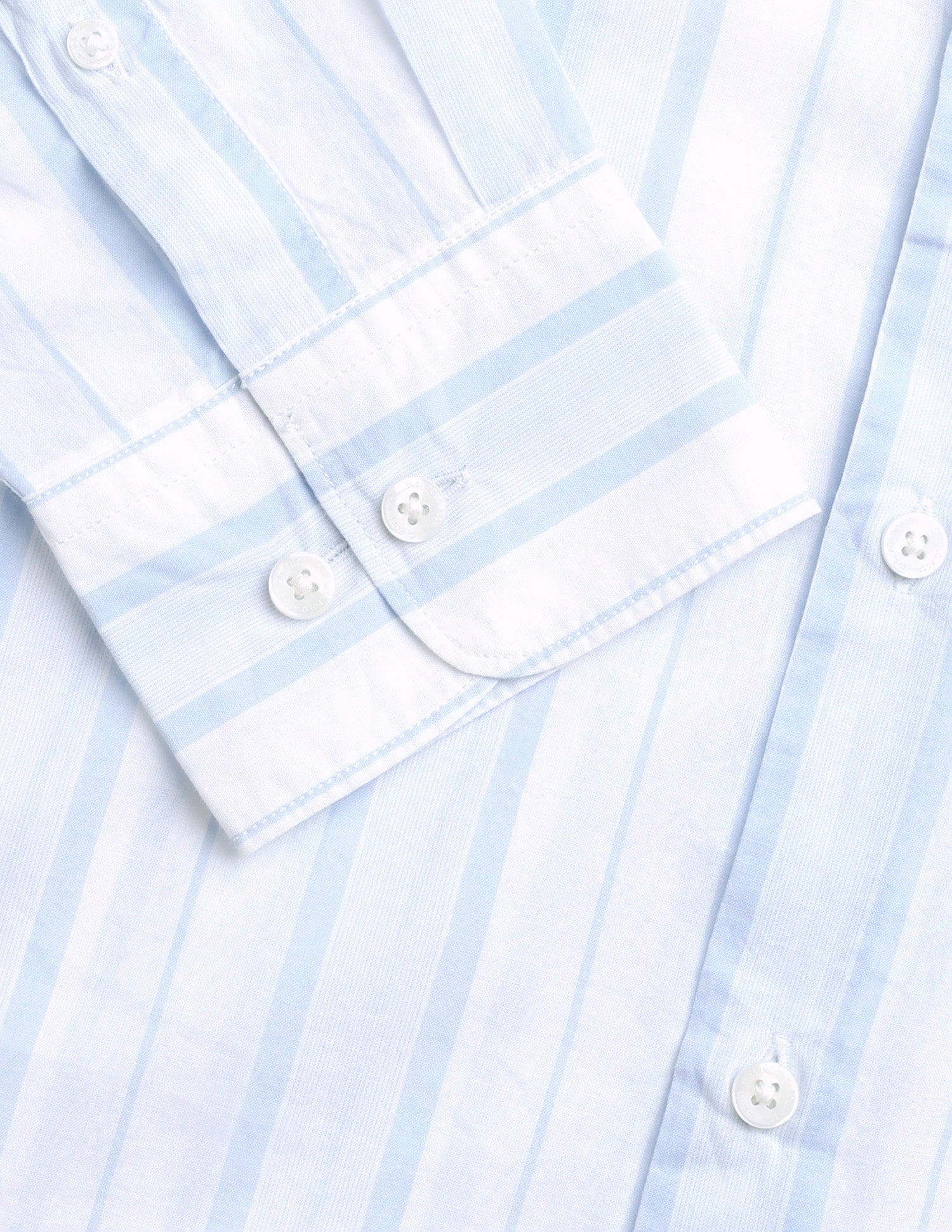 Vertical Striped Regular Fit Shirt Blue - U.S. Polo Assn. India | Large