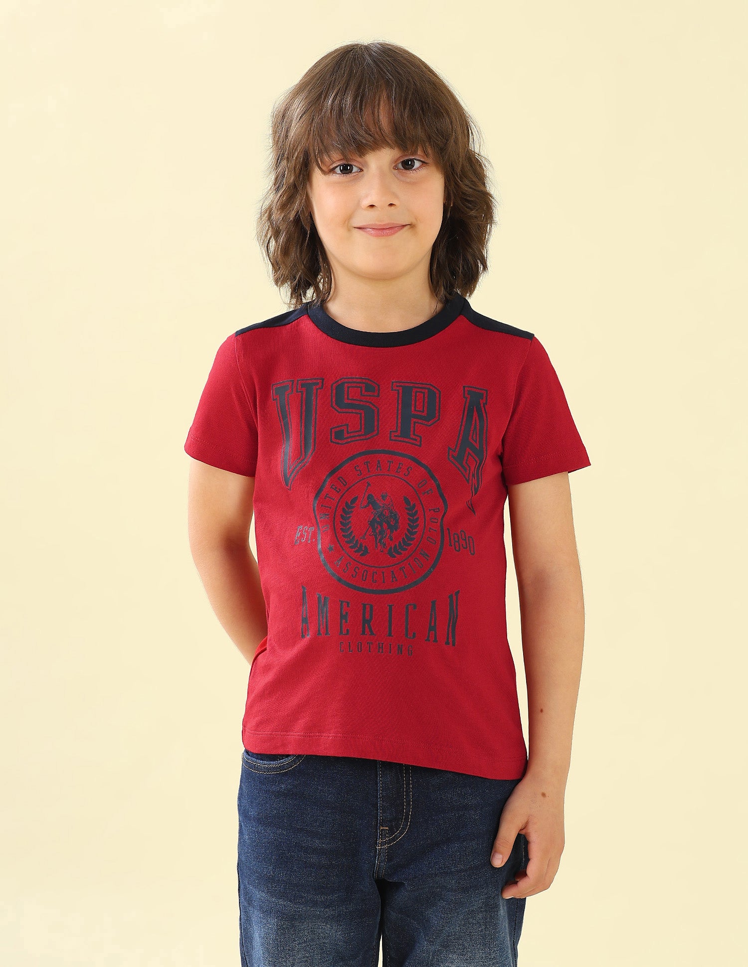 Graphic Brand Printed Regular Fit T-Shirt - Pack Of 2 Multi2 - U.S. Polo Assn. India | Large