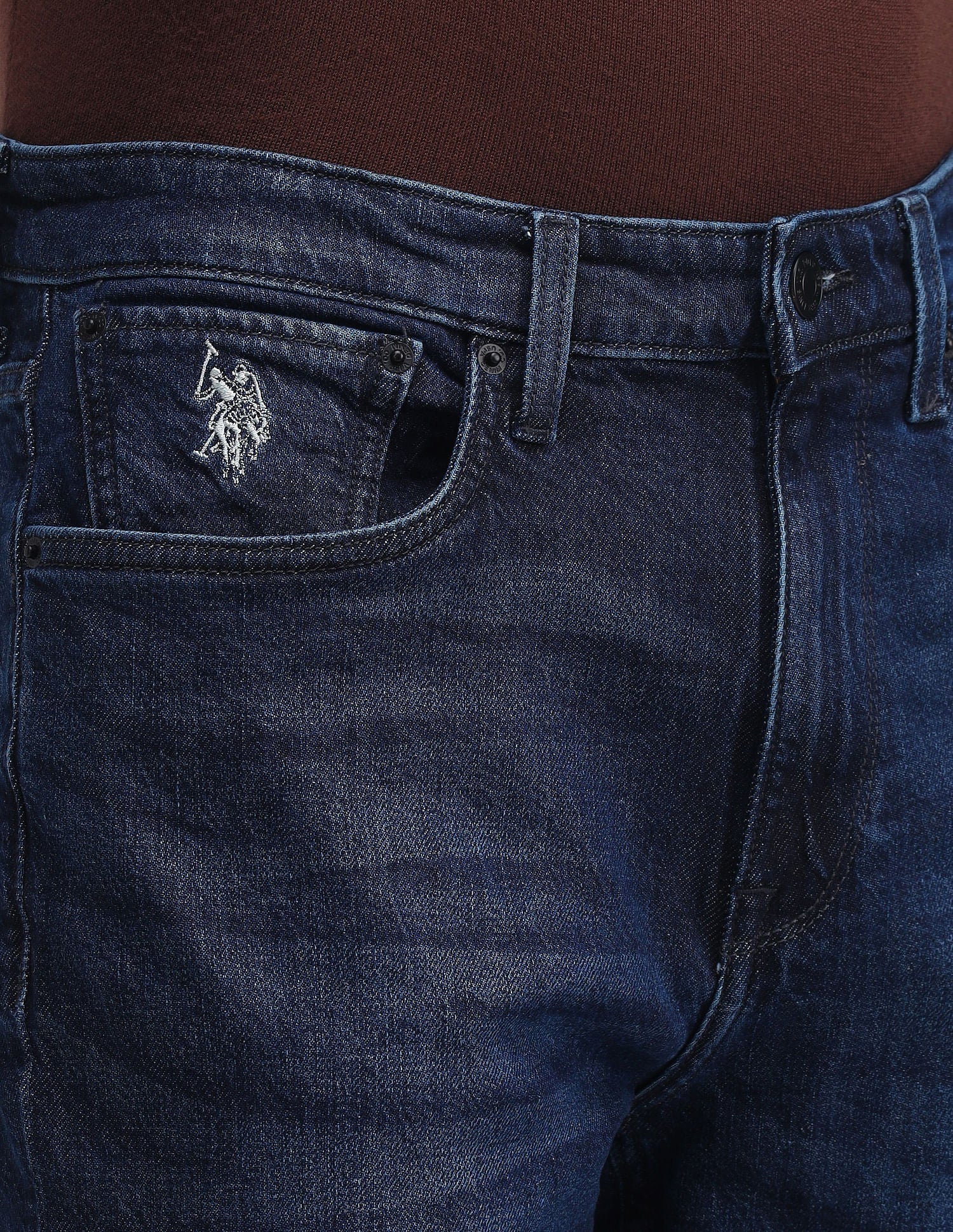 Connor Bootcut Blue Jeans Blue - U.S. POLO ASSN. | Large