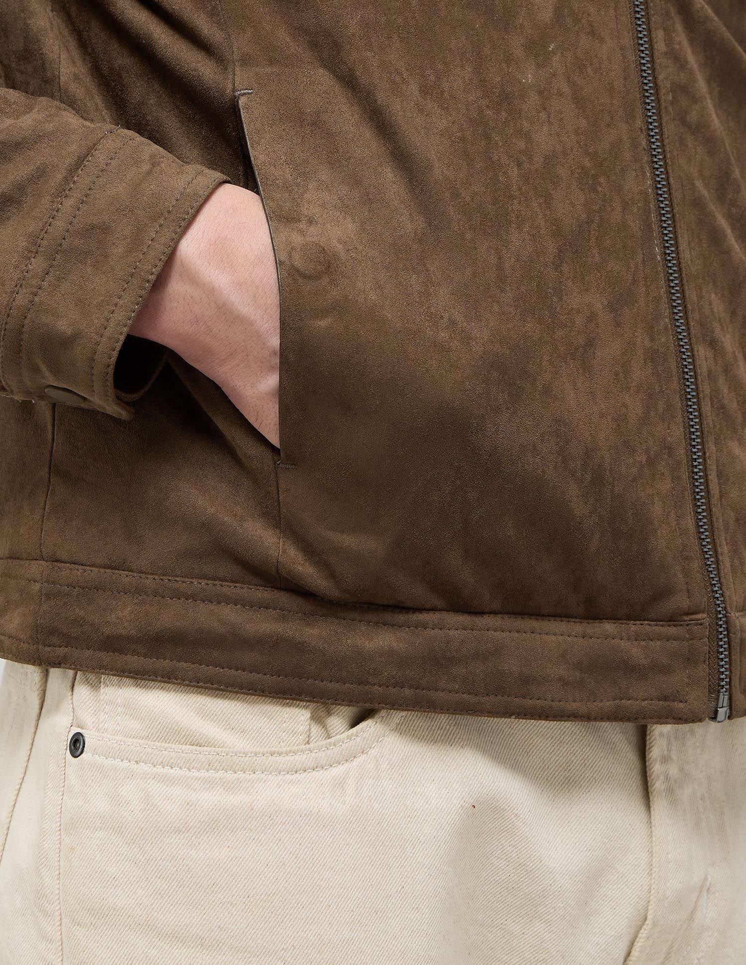 Solid Regular Fit Jacket Brown - U.S. Polo Assn. India | Large