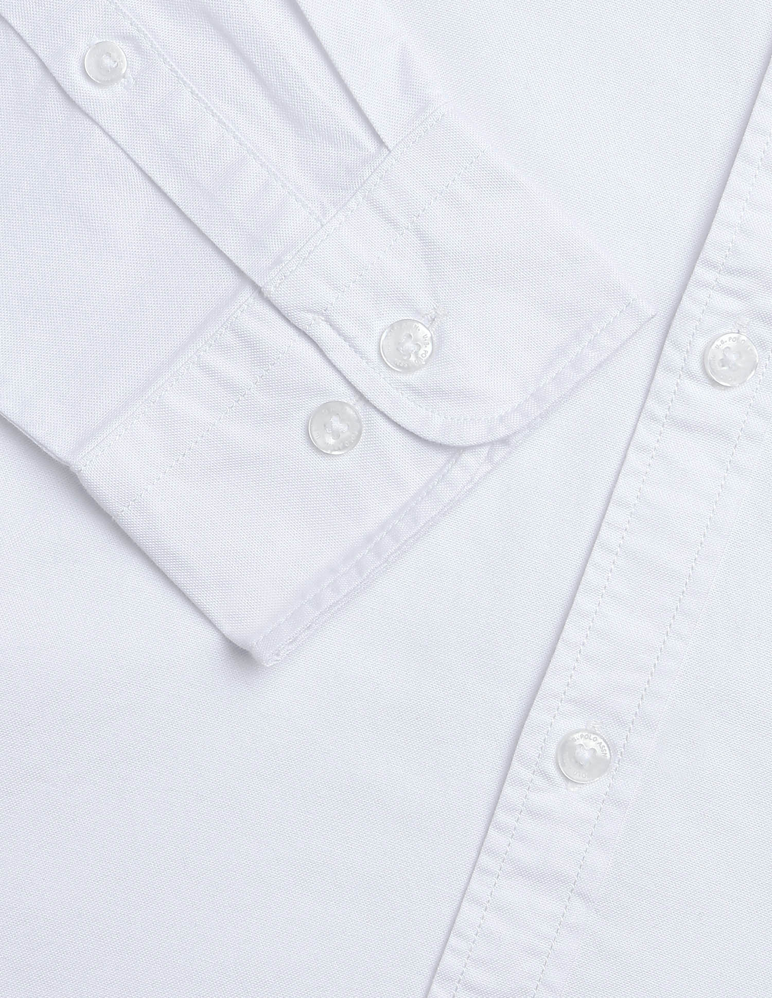Tailored Fit Oxford Shirt White - U.S. POLO ASSN. | Large