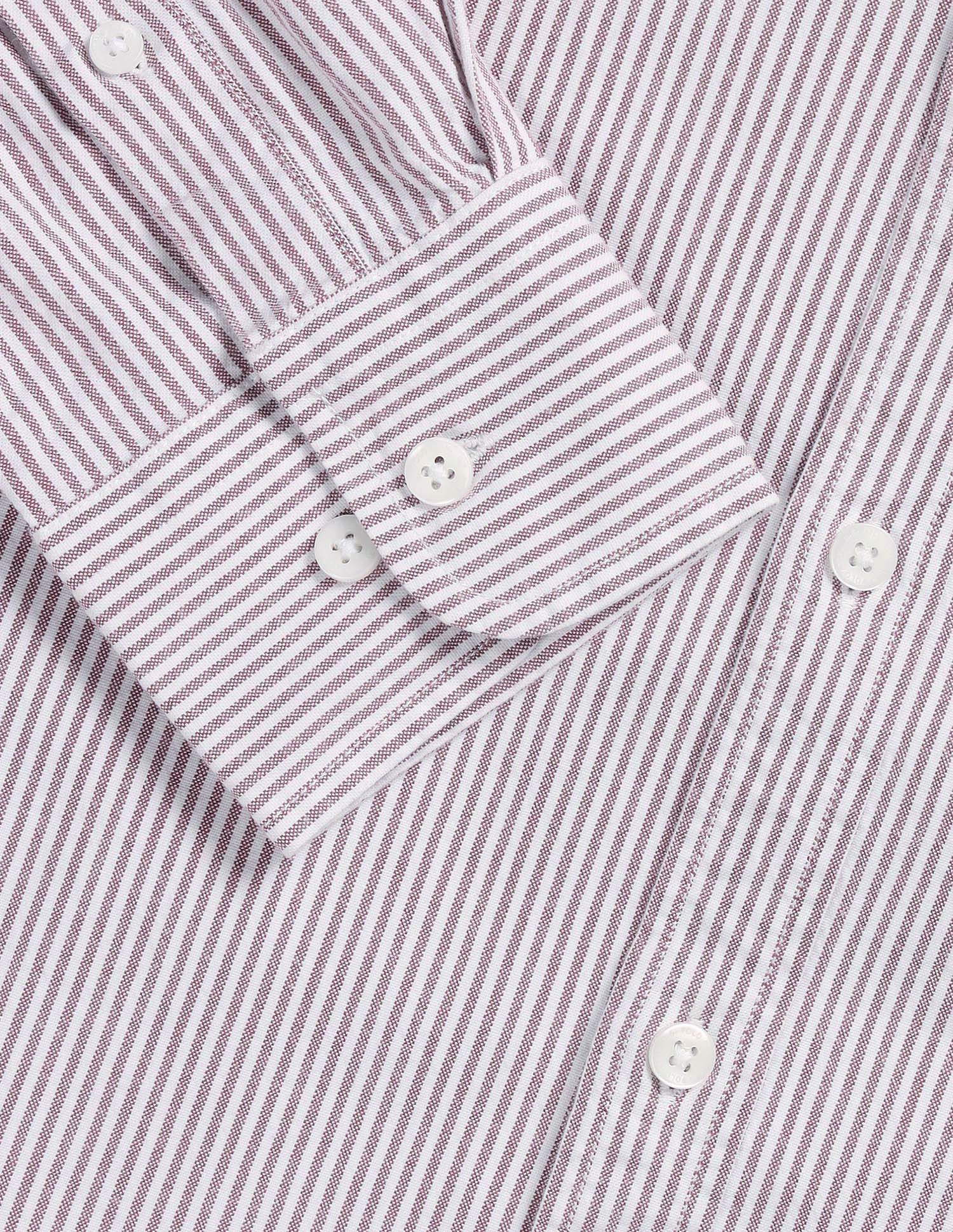 Vertical Striped Oxford Shirt Pink - U.S. Polo Assn. India | Large