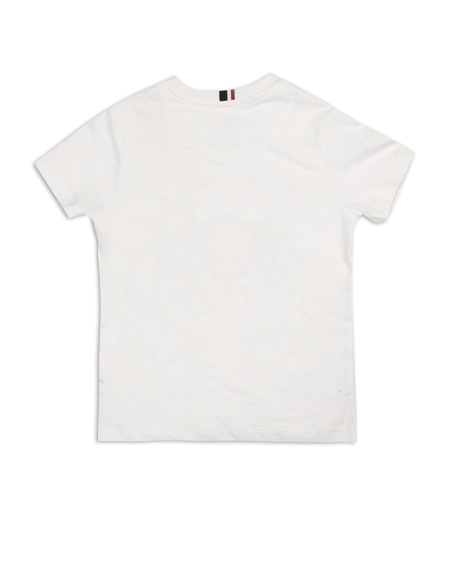 Boys Graphic Printed Pure Cotton T Shirt White - U.S. POLO ASSN. | Large