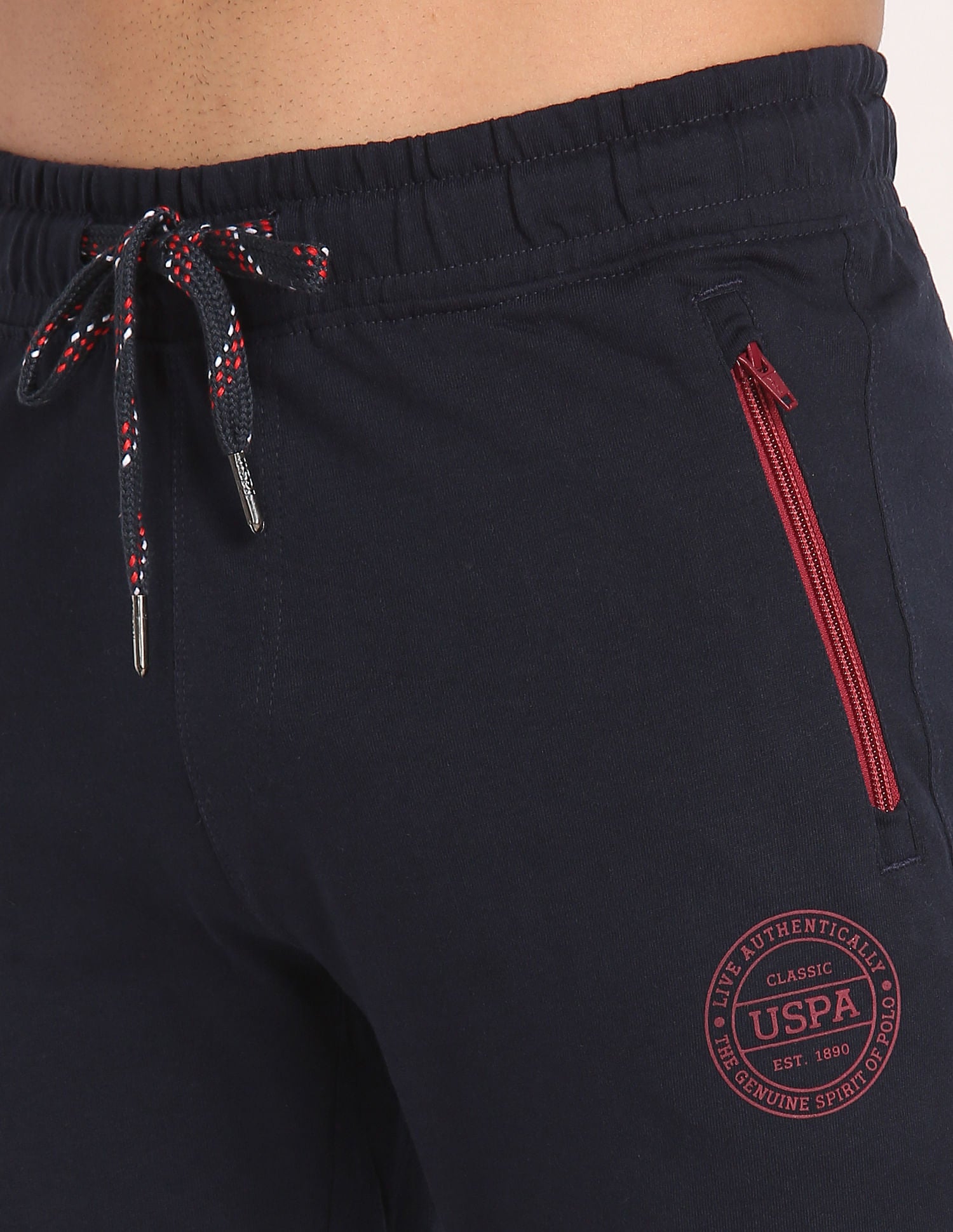 Logo Comfort Fit I671 Lounge Track Pants - Pack Of 1 Navy - U.S. POLO ASSN. | Large