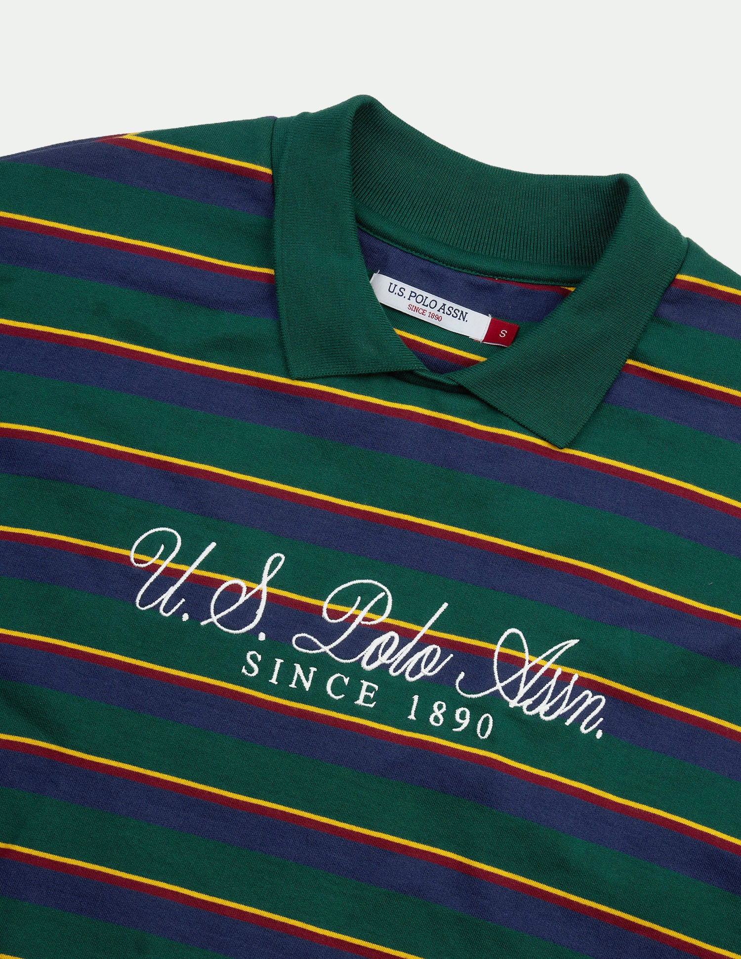 Horizontal Striped Relaxed Fit Sweatshirt Multicolour - U.S. Polo Assn. India | Large