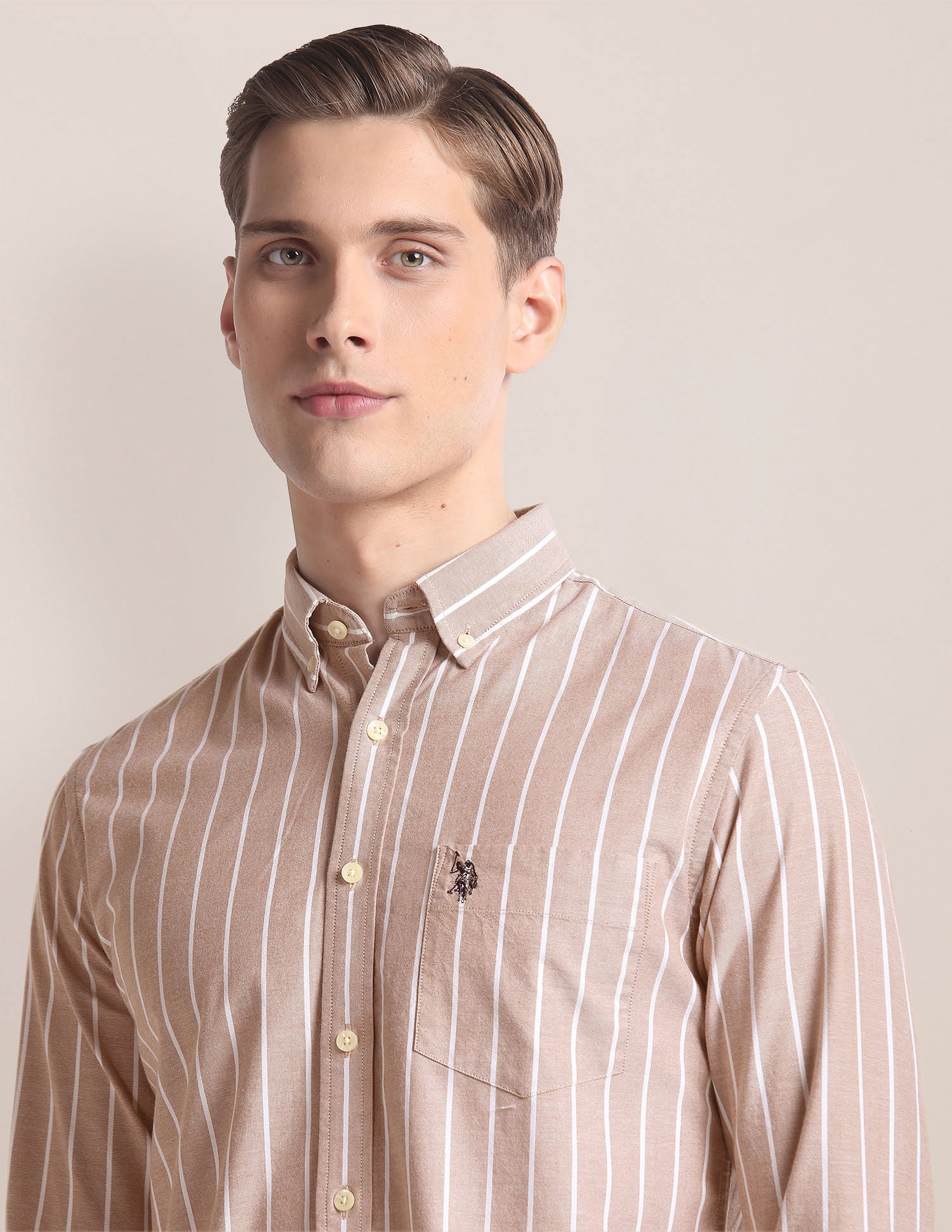 Vertical Stripe Oxford Shirt – U.S. Polo Assn. India