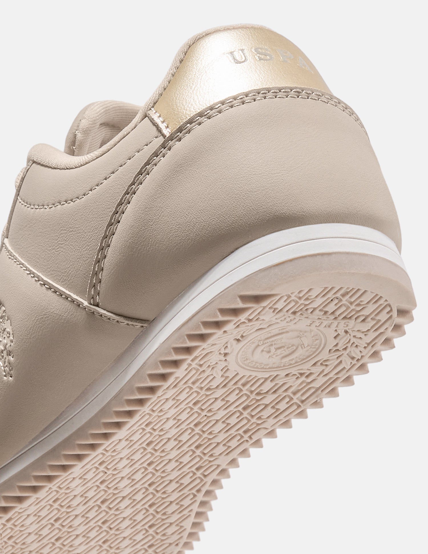 Olaya Lace-Ups Sneakers Beige - U.S. Polo Assn. India | Large