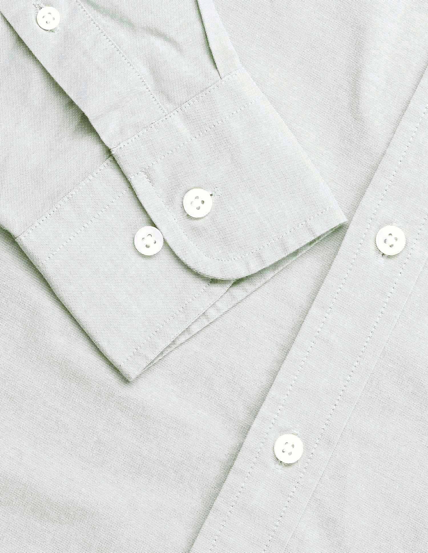 Solid Tailored Fit Shirt Green - U.S. Polo Assn. India | Large