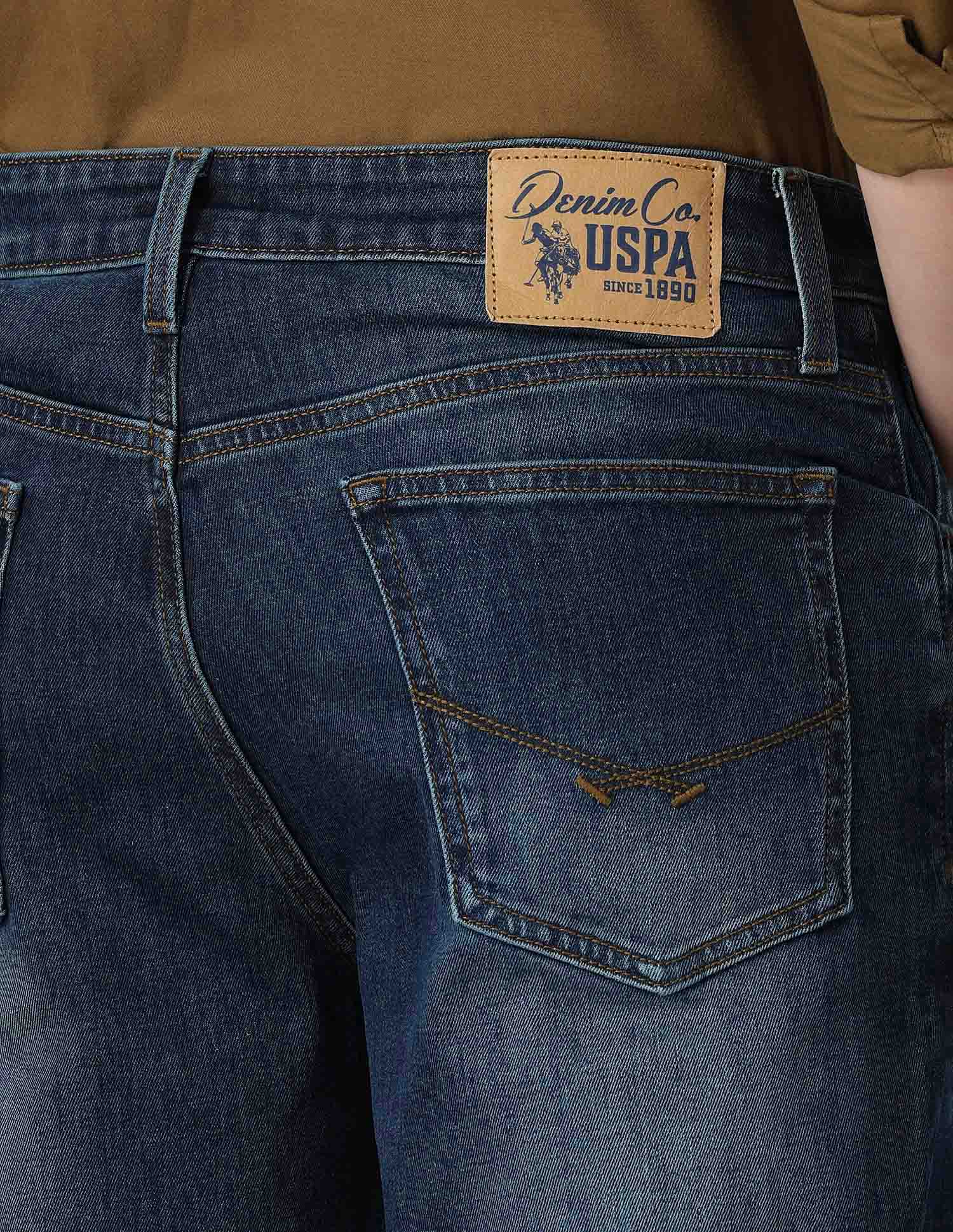 Connor Bootcut Blue Jeans Medium Indigo - U.S. POLO ASSN. | Large