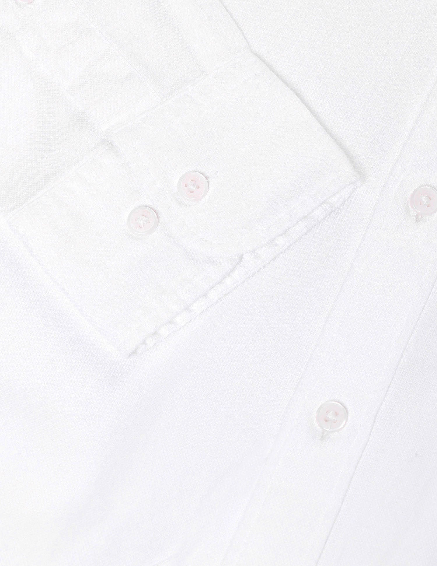 Tailored Fit Dobby Shirt White - U.S. Polo Assn. India | Large