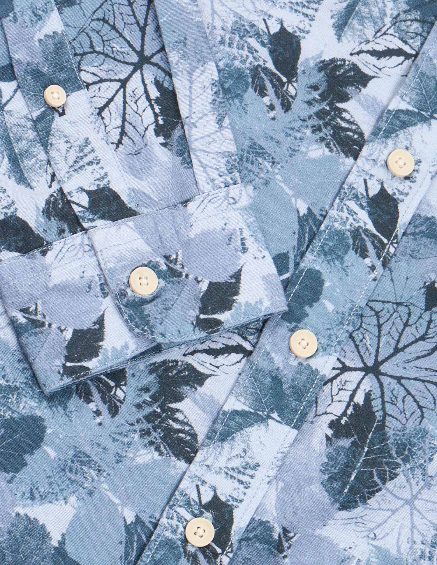 Regular Fit Floral Printed Shirt Blue - U.S. POLO ASSN. | Large