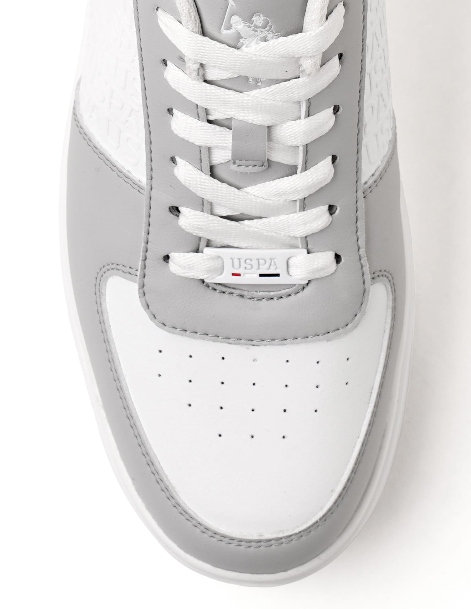Men Jamen Colourblocked Sneaker Grey - U.S. Polo Assn. India | Large
