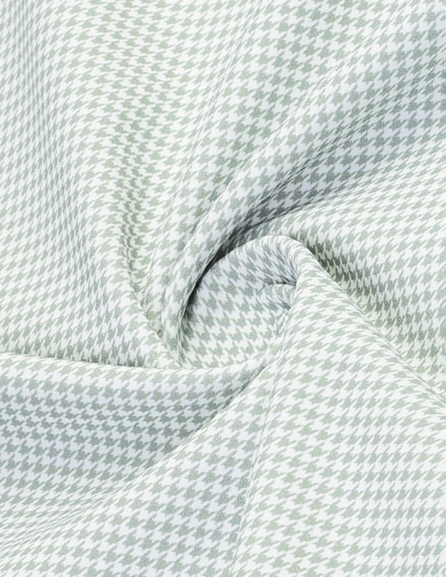 Houndstooth Slim Fit Polo Shirt Light Green - U.S. Polo Assn. India | Large