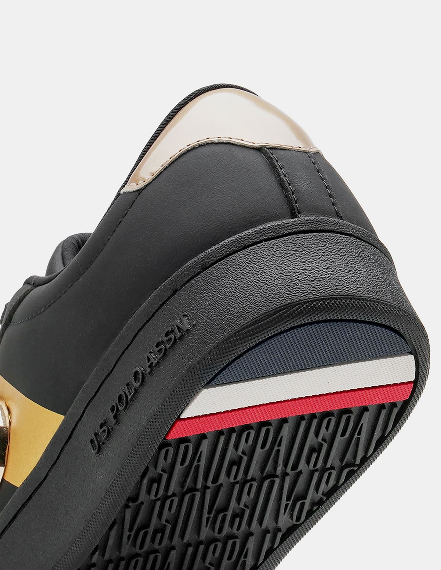 Women Emery 3.0 Colour Blocked Sneakers Black - U.S. POLO ASSN. | Large
