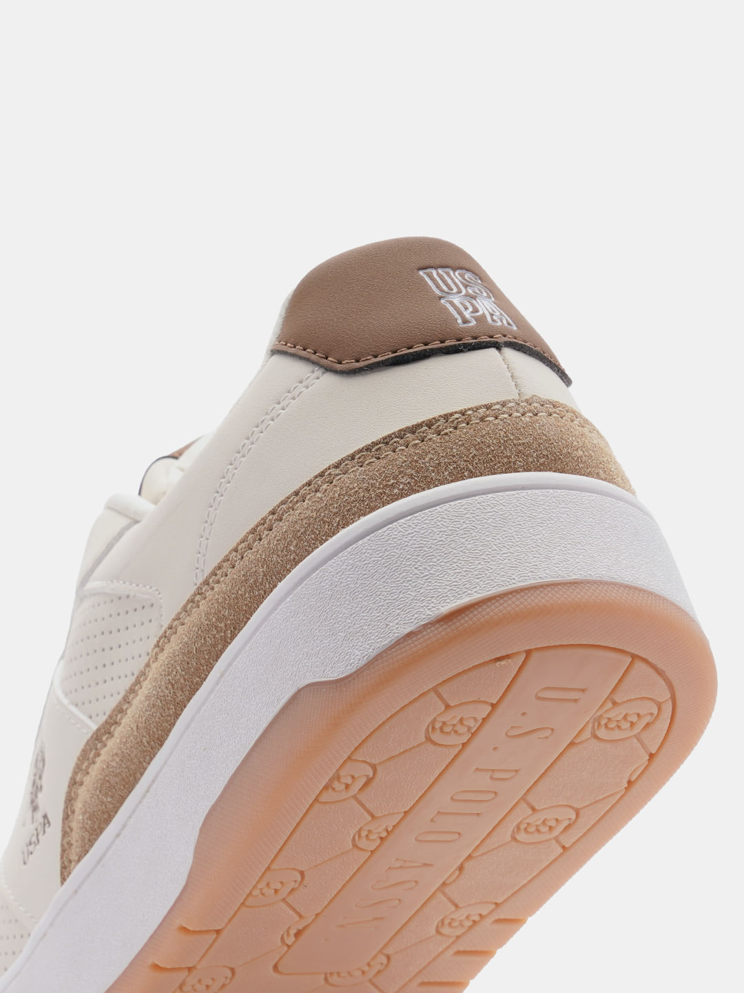 Men Colour Blocked Simon 2.0 Sneakers Beige - U.S. POLO ASSN. | Large