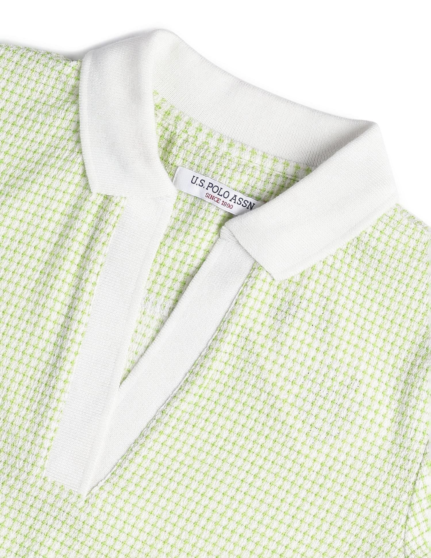 Regular Fit Textured Polo Shirt Multi-colour - U.S. POLO ASSN. | Large