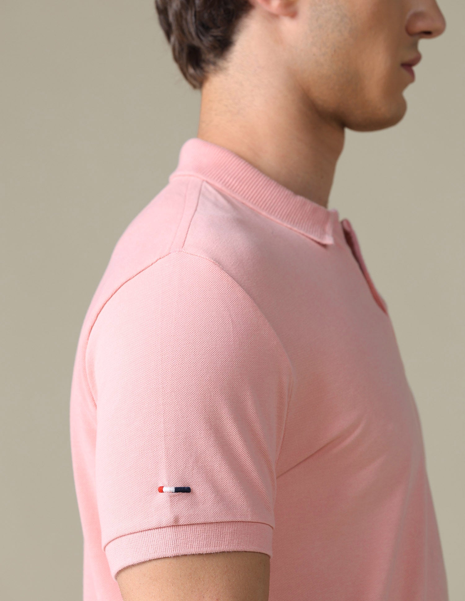 Solid Regular Fit Polo Shirt Light Pink - U.S. Polo Assn. India | Large