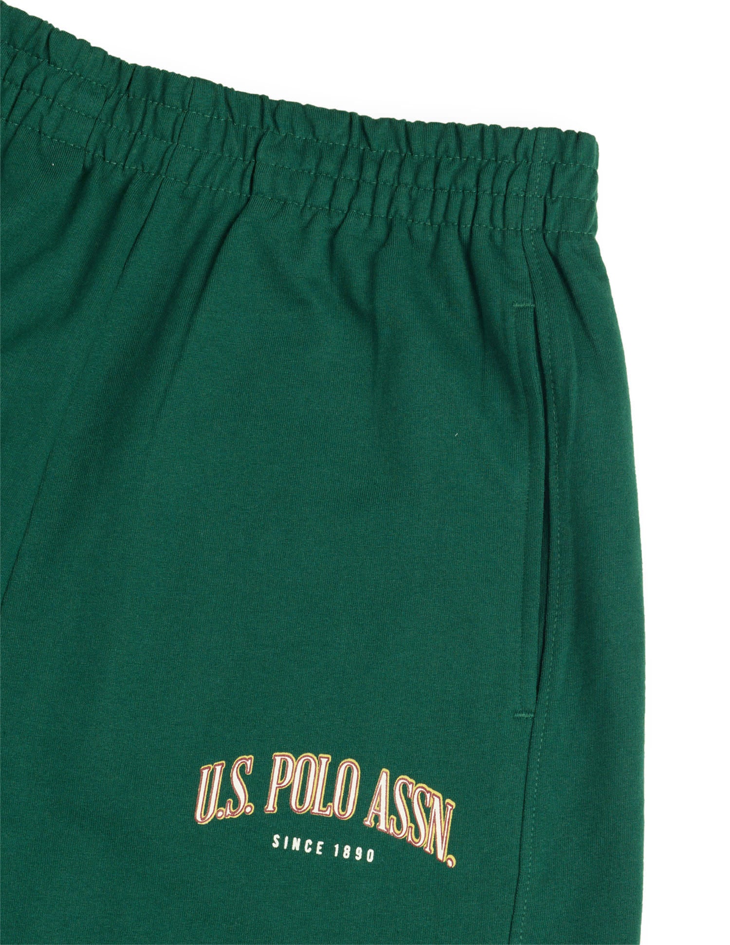 Darted Barrel Fit Trousers Green - U.S. Polo Assn. India | Large