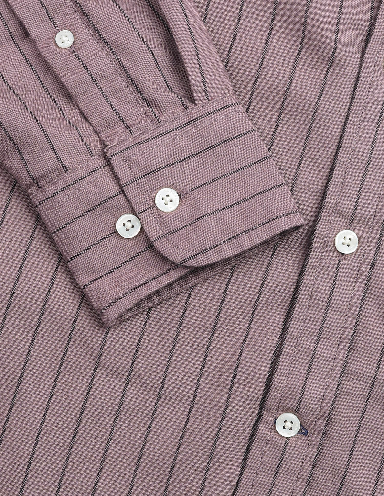Oxford Vertical Striped Shirt Pink - U.S. Polo Assn. India | Large
