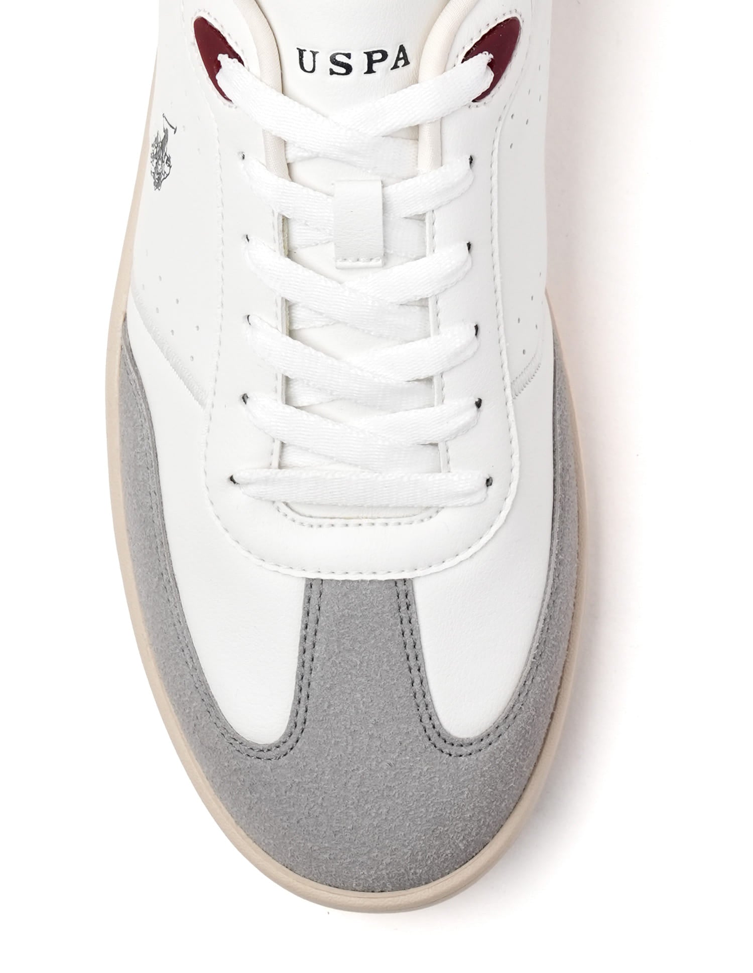 Men Cenik Suede Colourblocked Sneakers Multi-colour - U.S. Polo Assn. India | Large