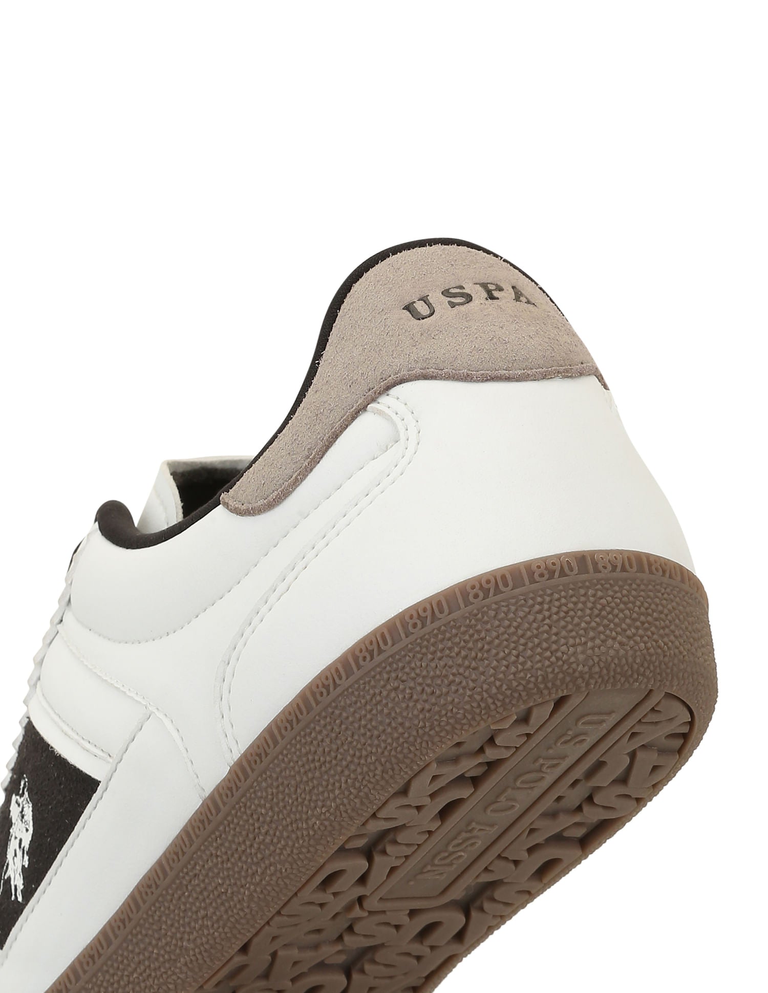 Men Colour Blocked Gaffer Sneakers Off White - U.S. POLO ASSN. | Large