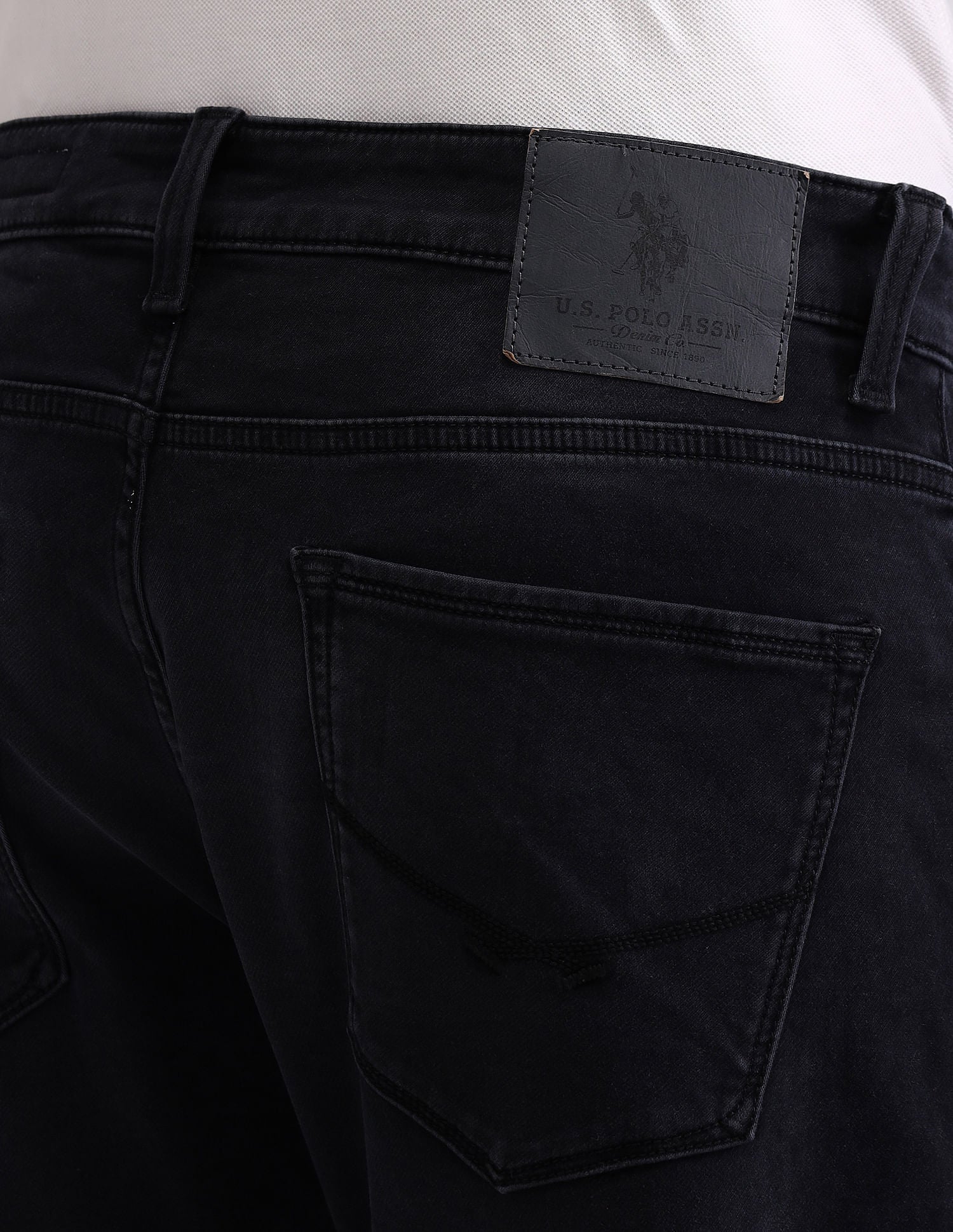 Henry Tapered Blue Jeans Blue - U.S. POLO ASSN. | Large