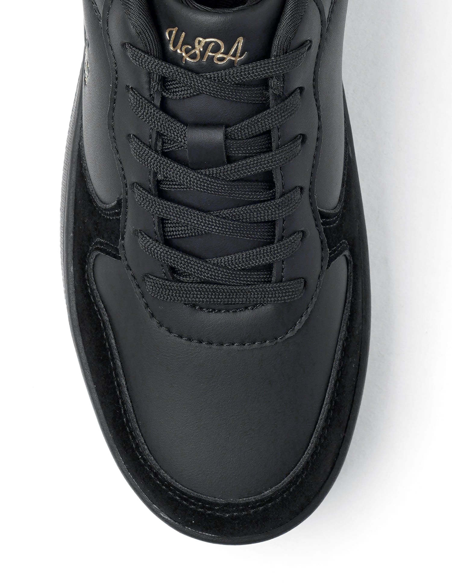 Ingrid Black Sneakers Shoes Black - U.S. Polo Assn. India | Large