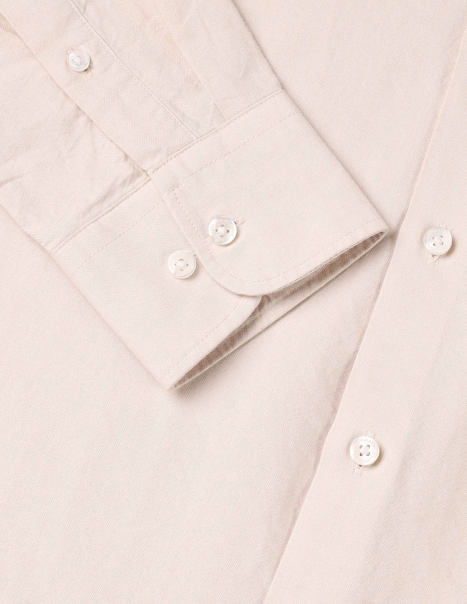 Oxford Horizontal Striped Shirt Beige - U.S. POLO ASSN. | Large