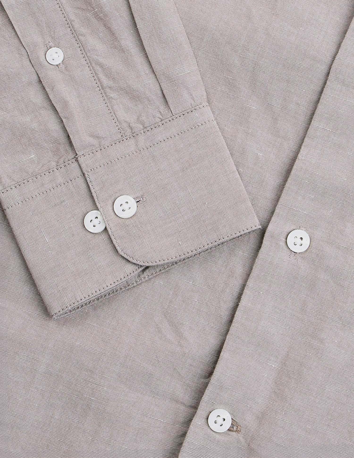 Solid Tailored Fit Shirt Khaki - U.S. Polo Assn. India | Large