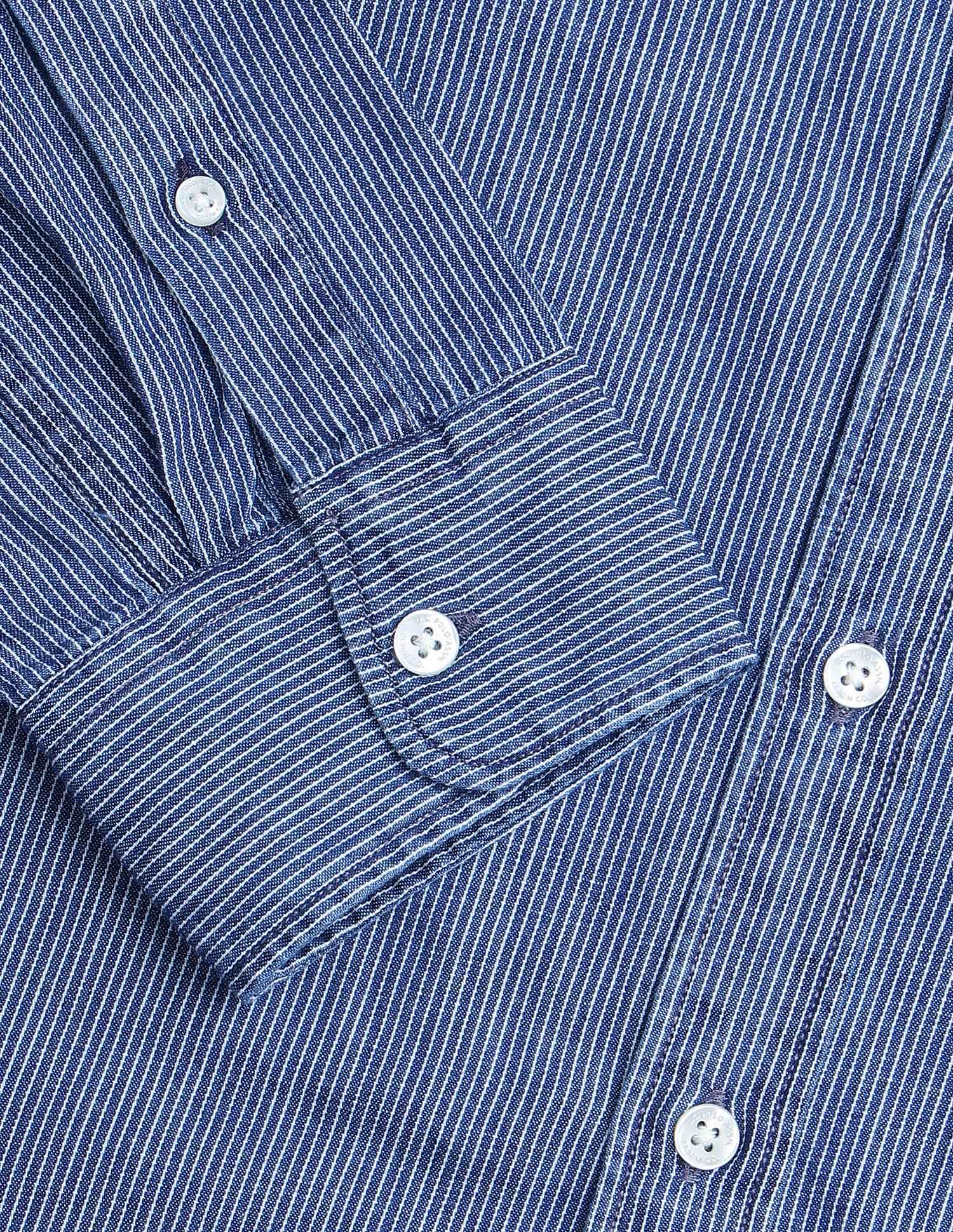 Pinstriped Dobby Shirt Indigo - U.S. Polo Assn. India | Large