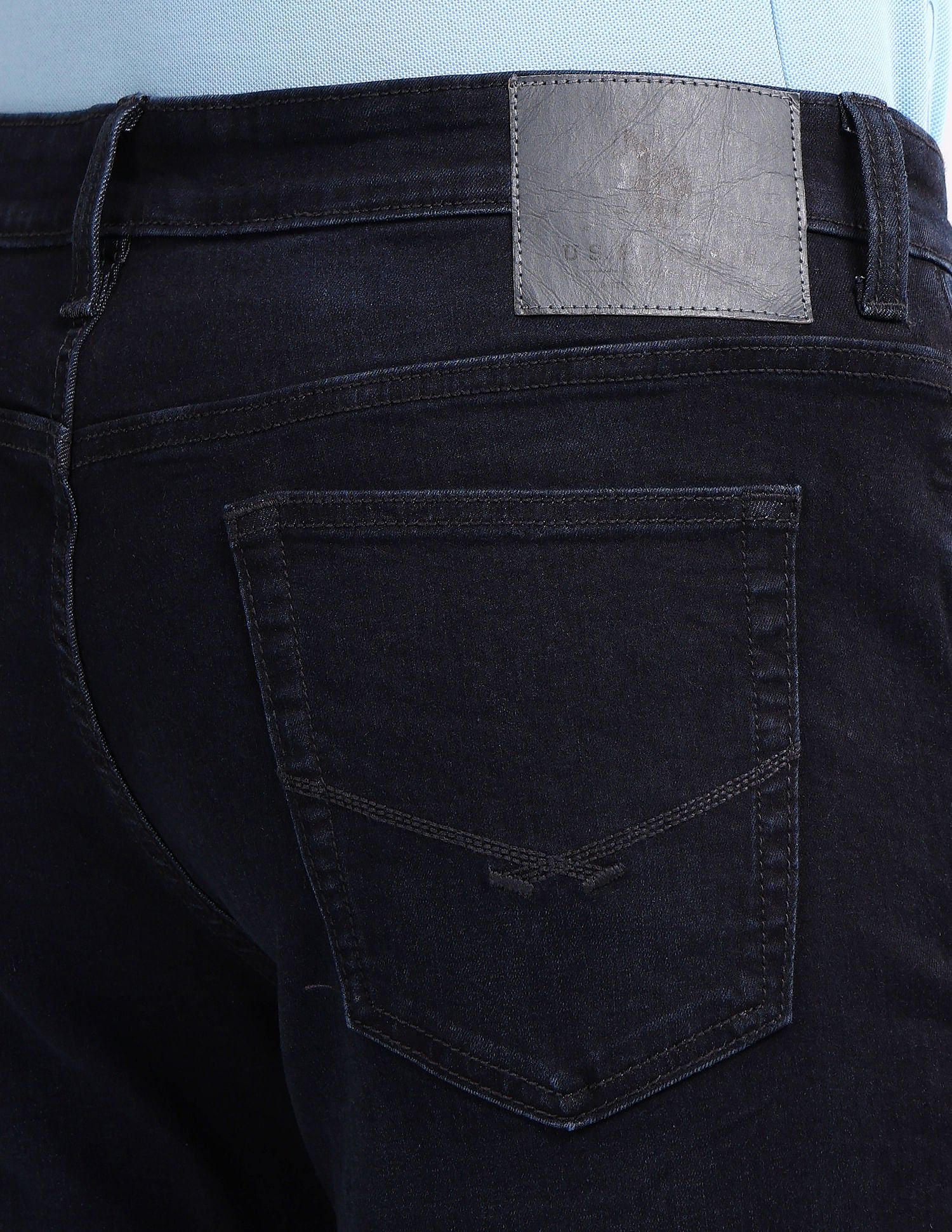 Brandon Slim Tapered Blue Jeans Blue - U.S. Polo Assn. India | Large