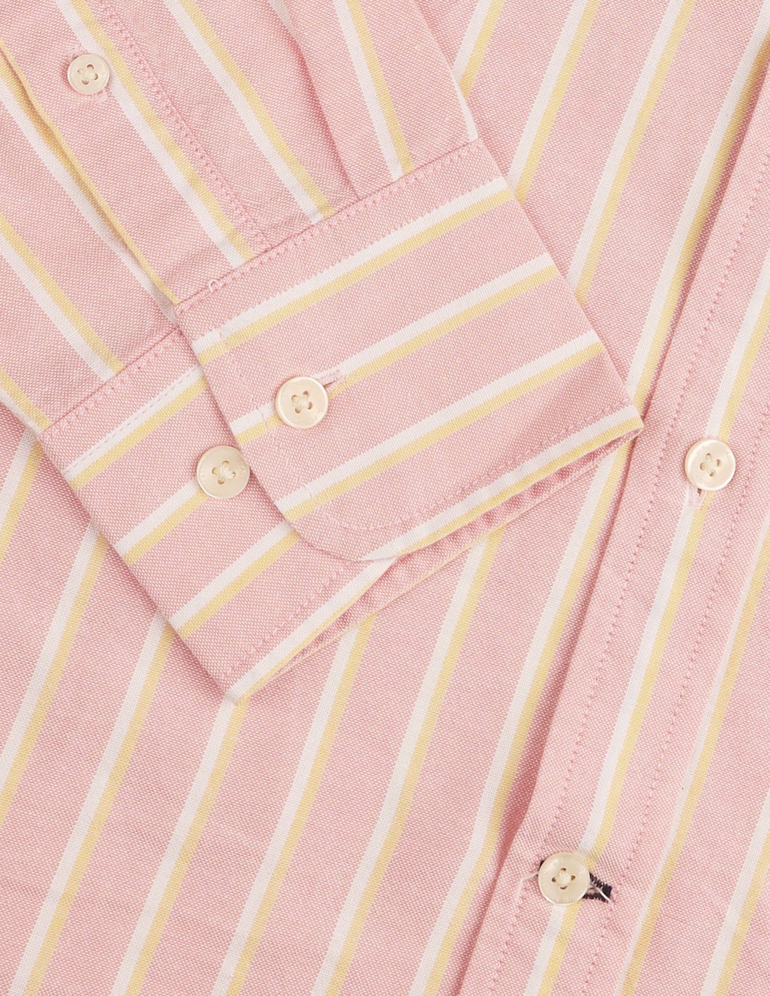 Vertical Striped Oxford Shirt Pink - U.S. Polo Assn. India | Large