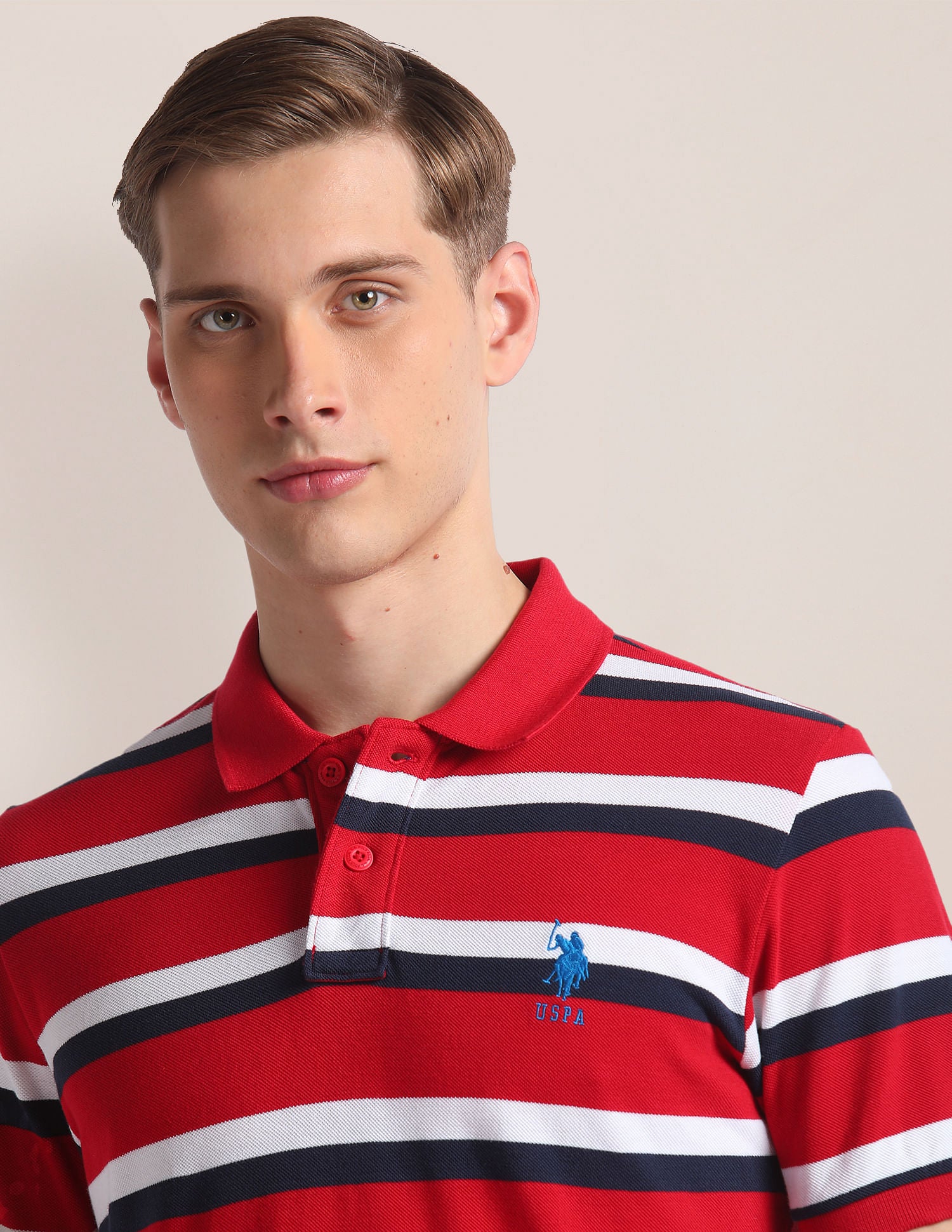 Horizontal Stripe Cotton Polo Shirt – U.S. Polo Assn. India