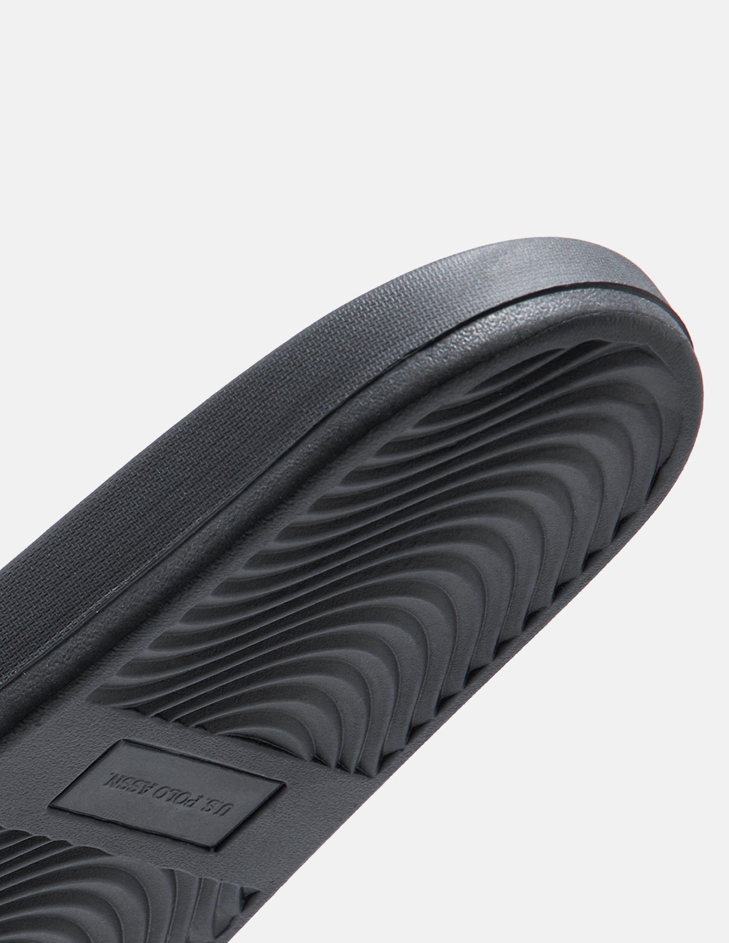 Numeric Embossed Alfie Sliders Black - U.S. Polo Assn. India | Large