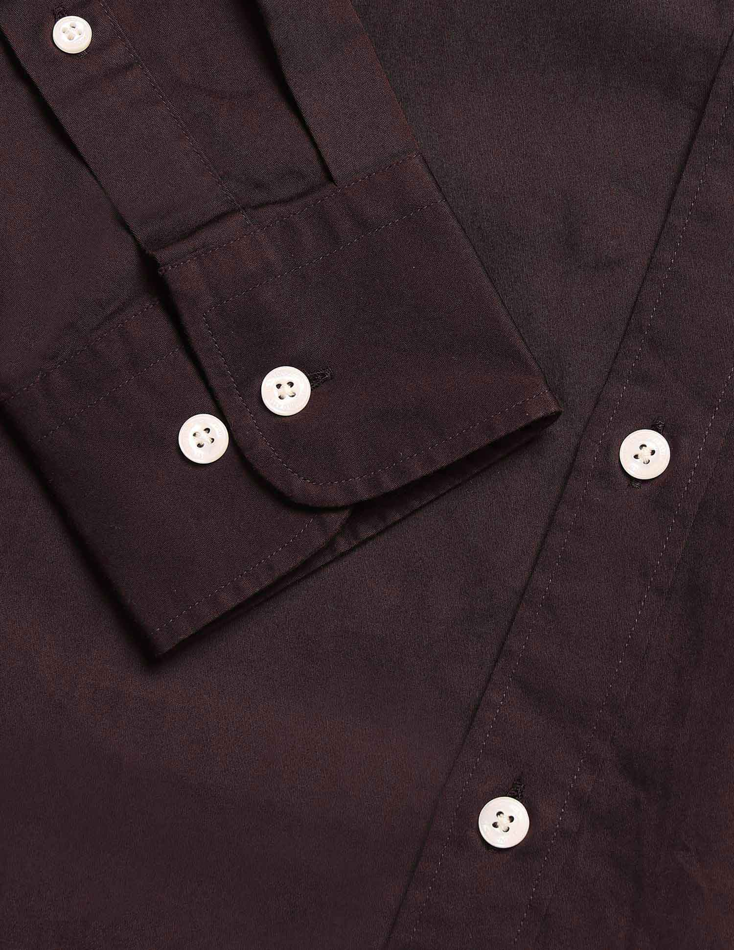 Evening Satin Shirt Brown - U.S. POLO ASSN. | Large