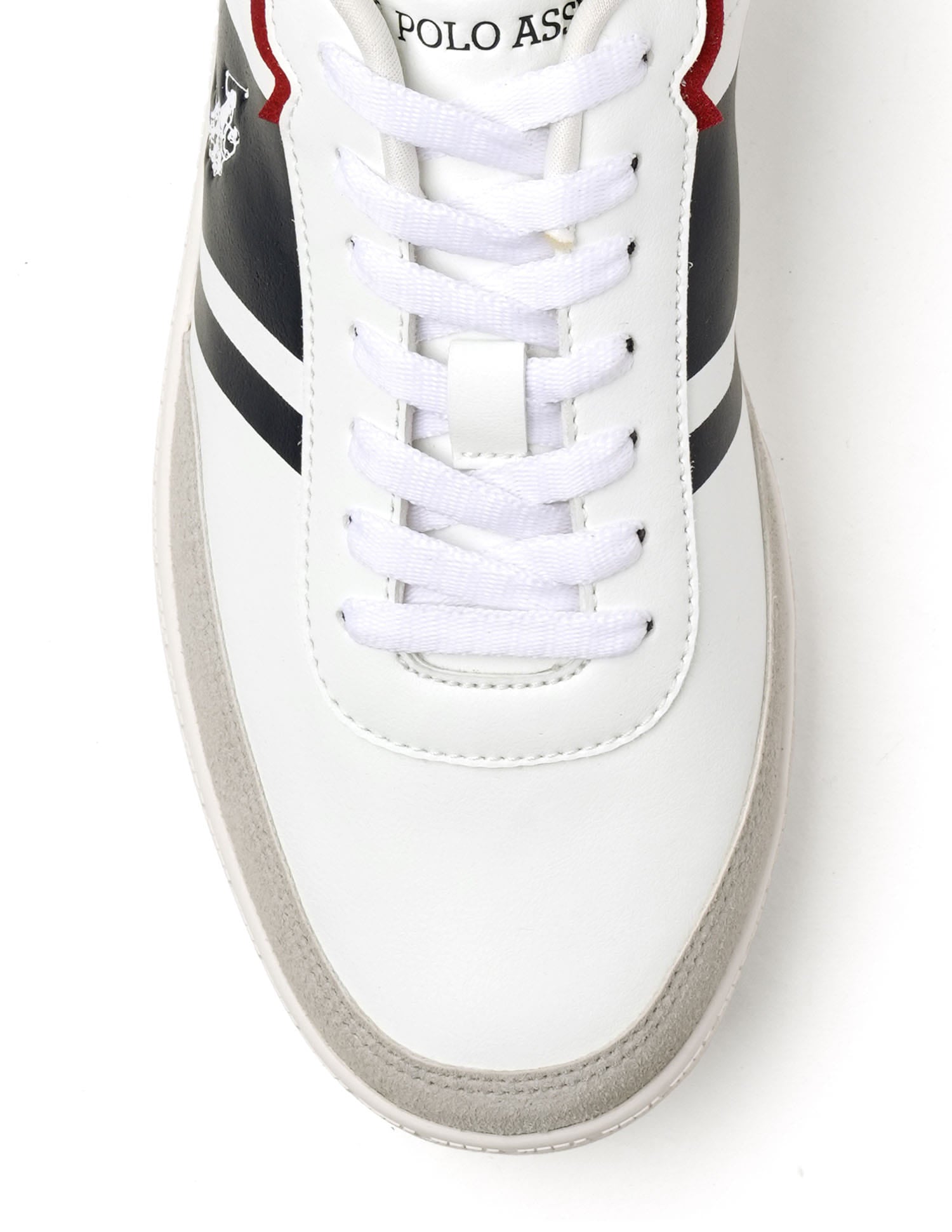Men Hilton Suede Colourblocked Sneakers Multi-colour - U.S. Polo Assn. India | Large