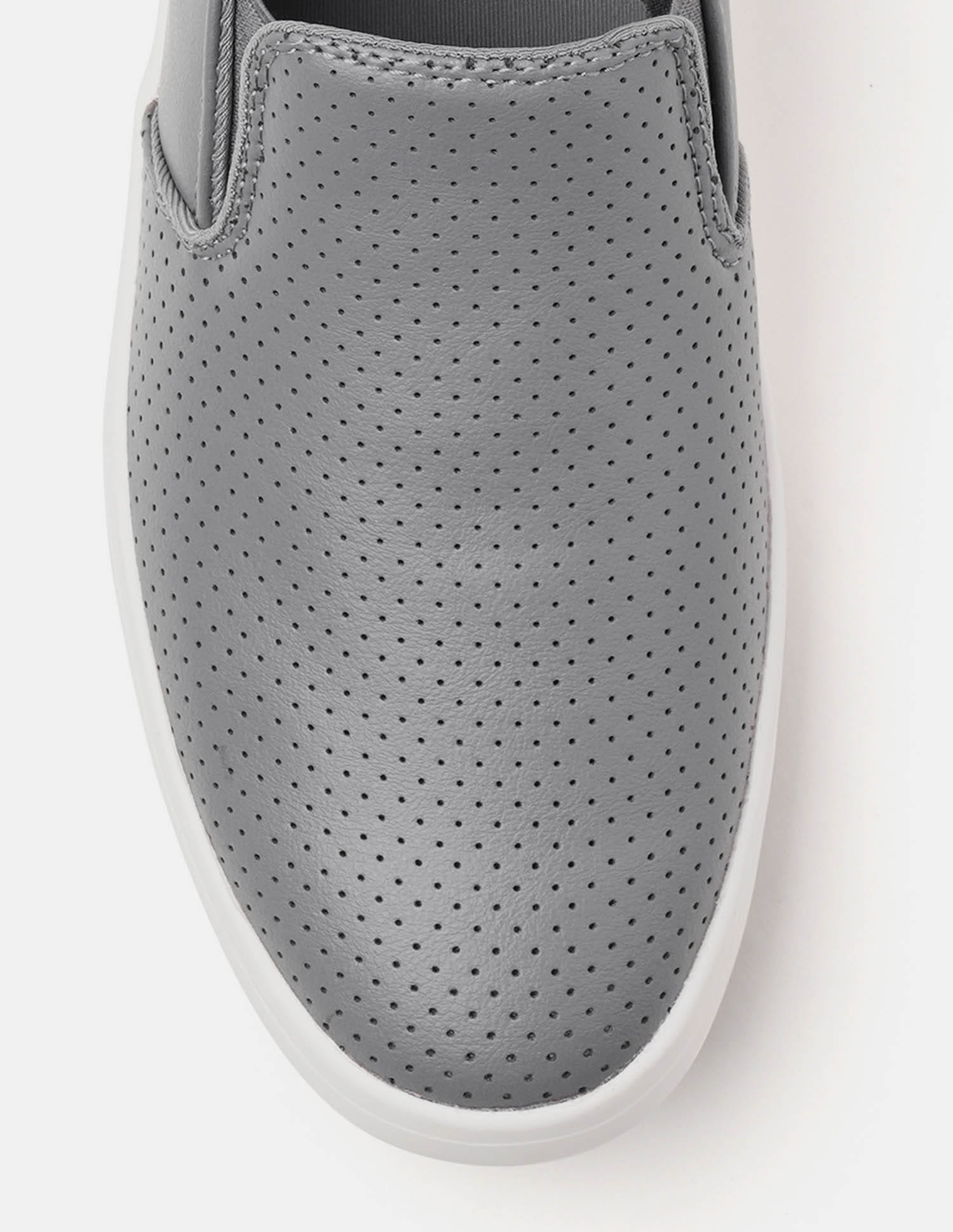 Men Campbell 3.0 Slip On Sneakers Grey - U.S. Polo Assn. India | Large