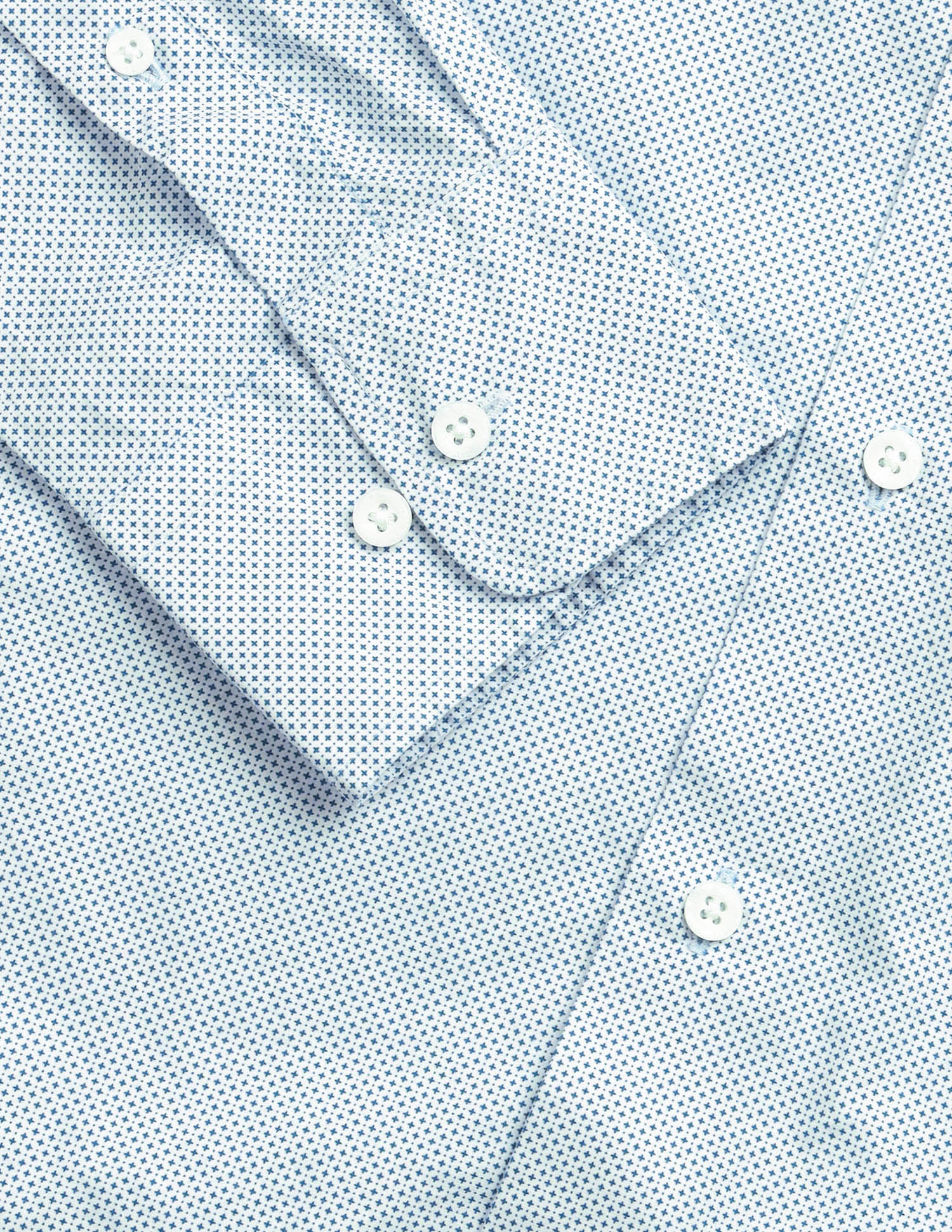 Geometric Printed Regular Fit Shirt Teal - U.S. Polo Assn. India | Large