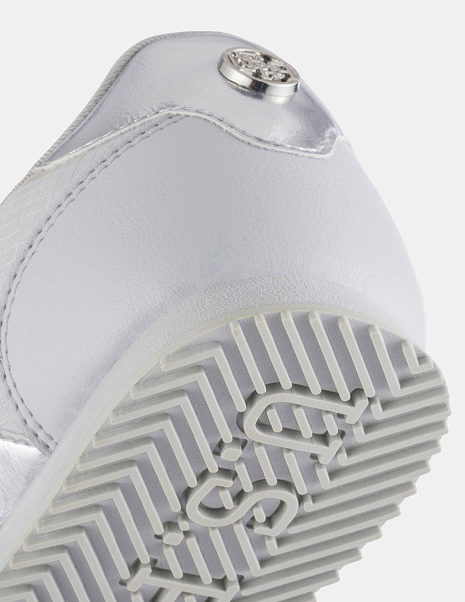 Women Round Toe Nemsy 2.0 Sneakers Silver - U.S. POLO ASSN. | Large