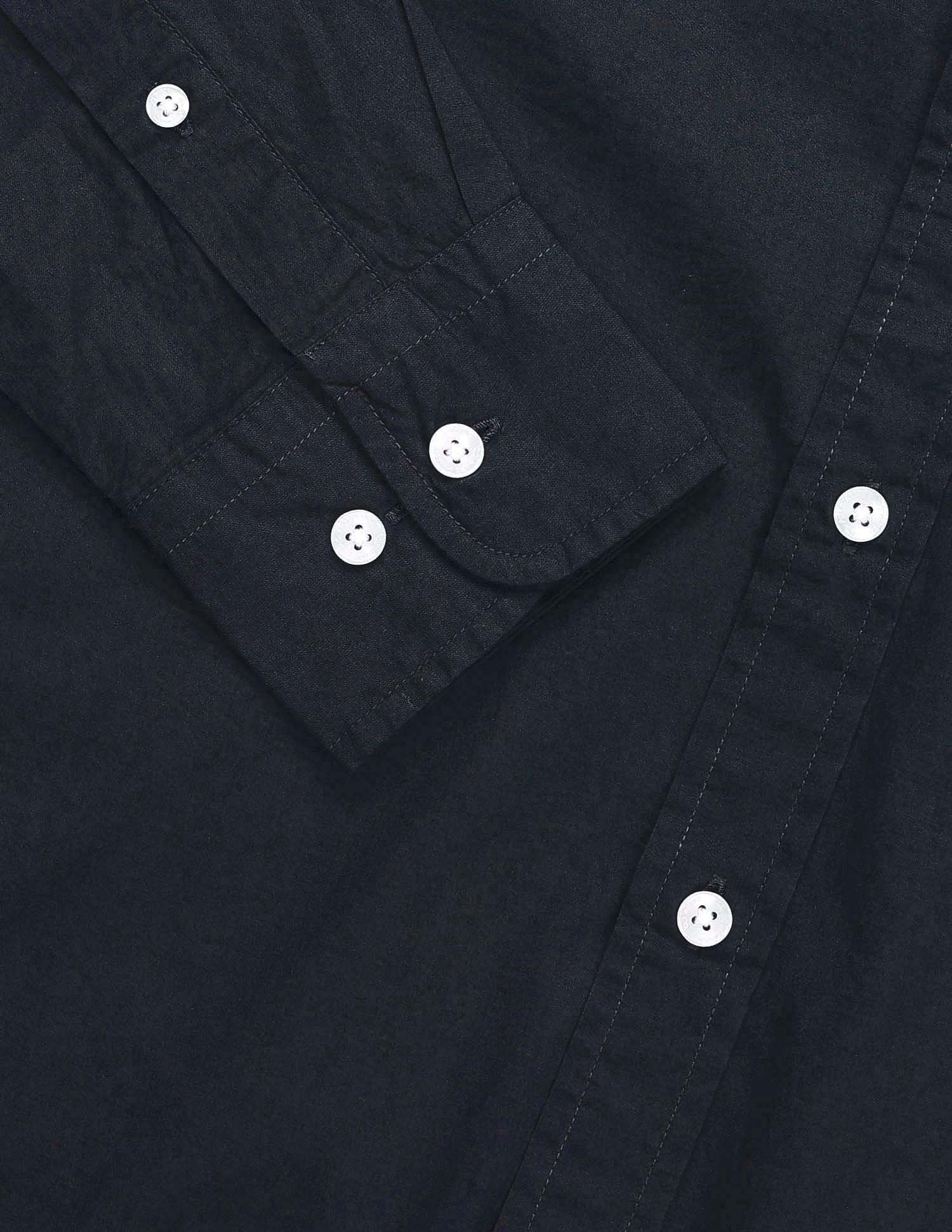 Tailored Fit Satin Shirt Navy - U.S. Polo Assn. India | Large