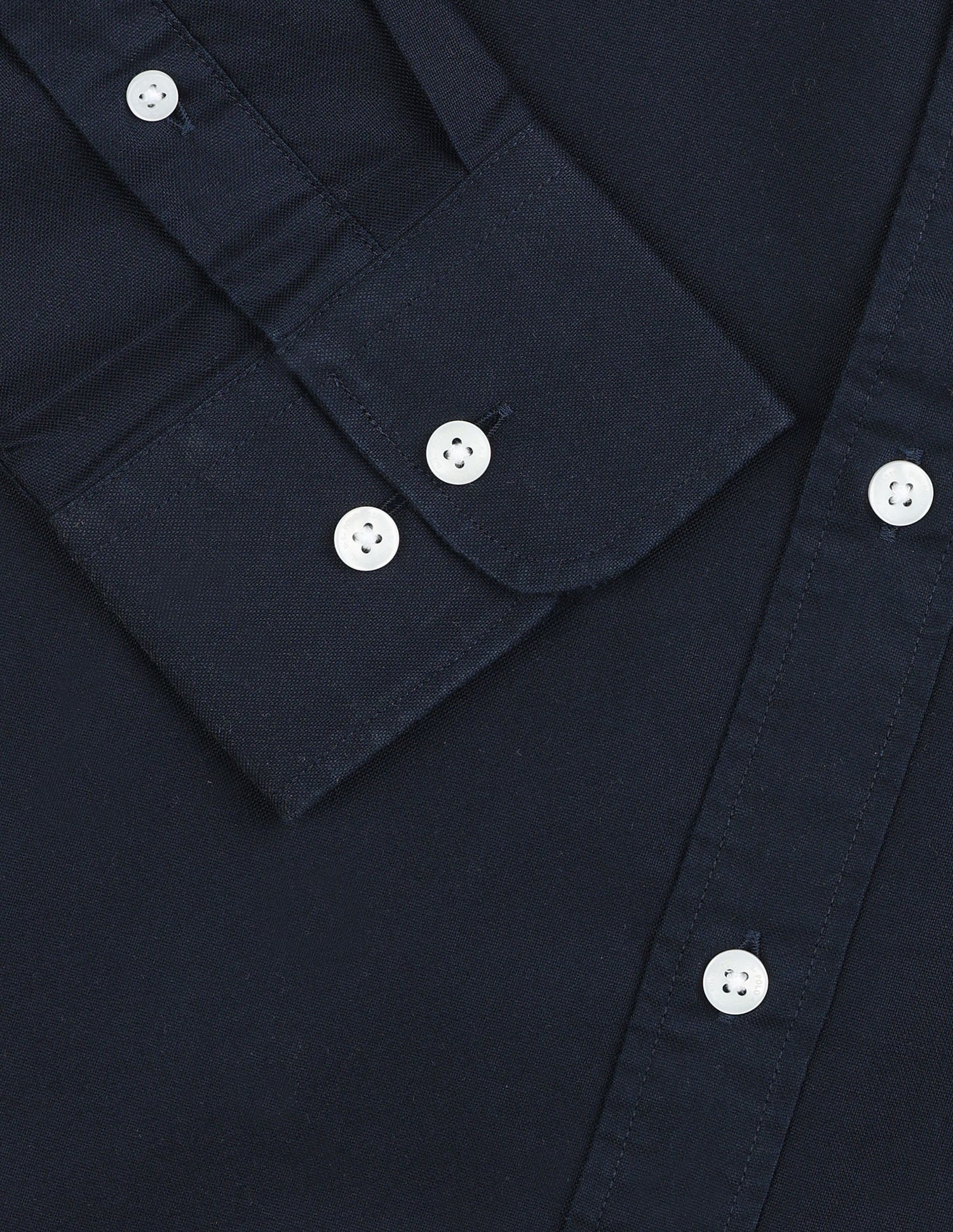 Oxford Tailored Fit Shirt Navy - U.S. POLO ASSN. | Large