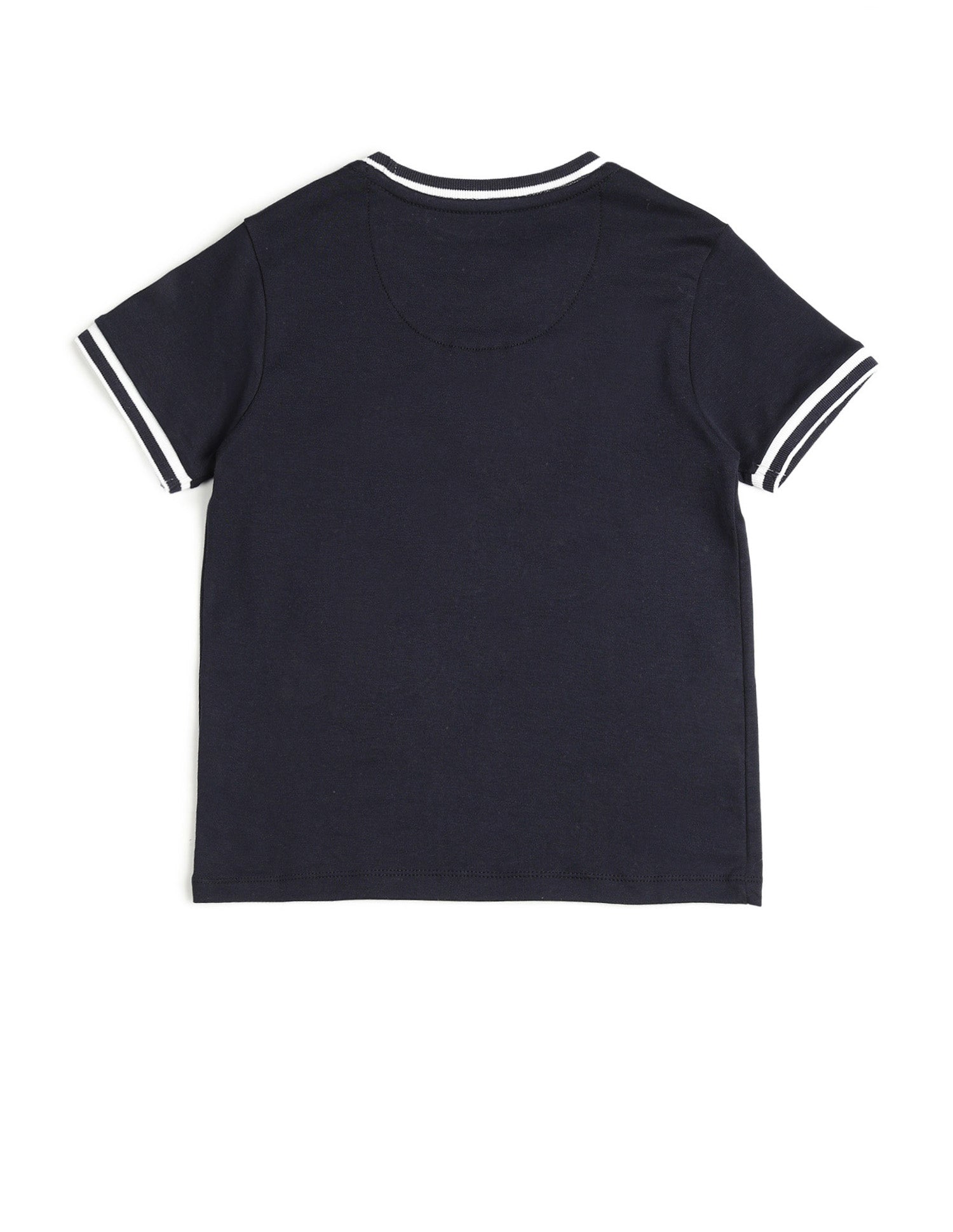 Boys Brand Embroidered Pure Cotton T Shirt Navy - U.S. POLO ASSN. | Large