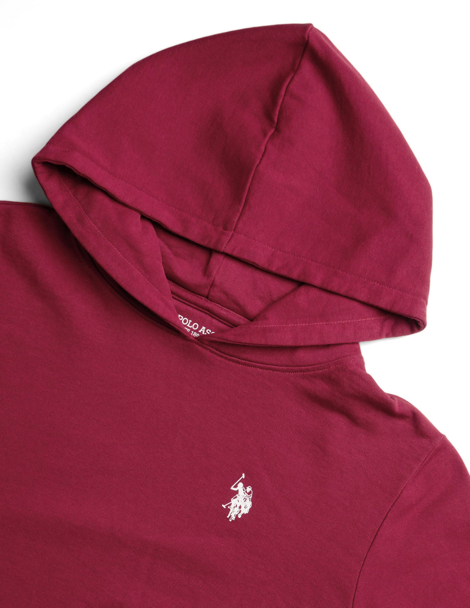 Regular Fit Hooded Sweatshirt Red - U.S. POLO ASSN. | Large